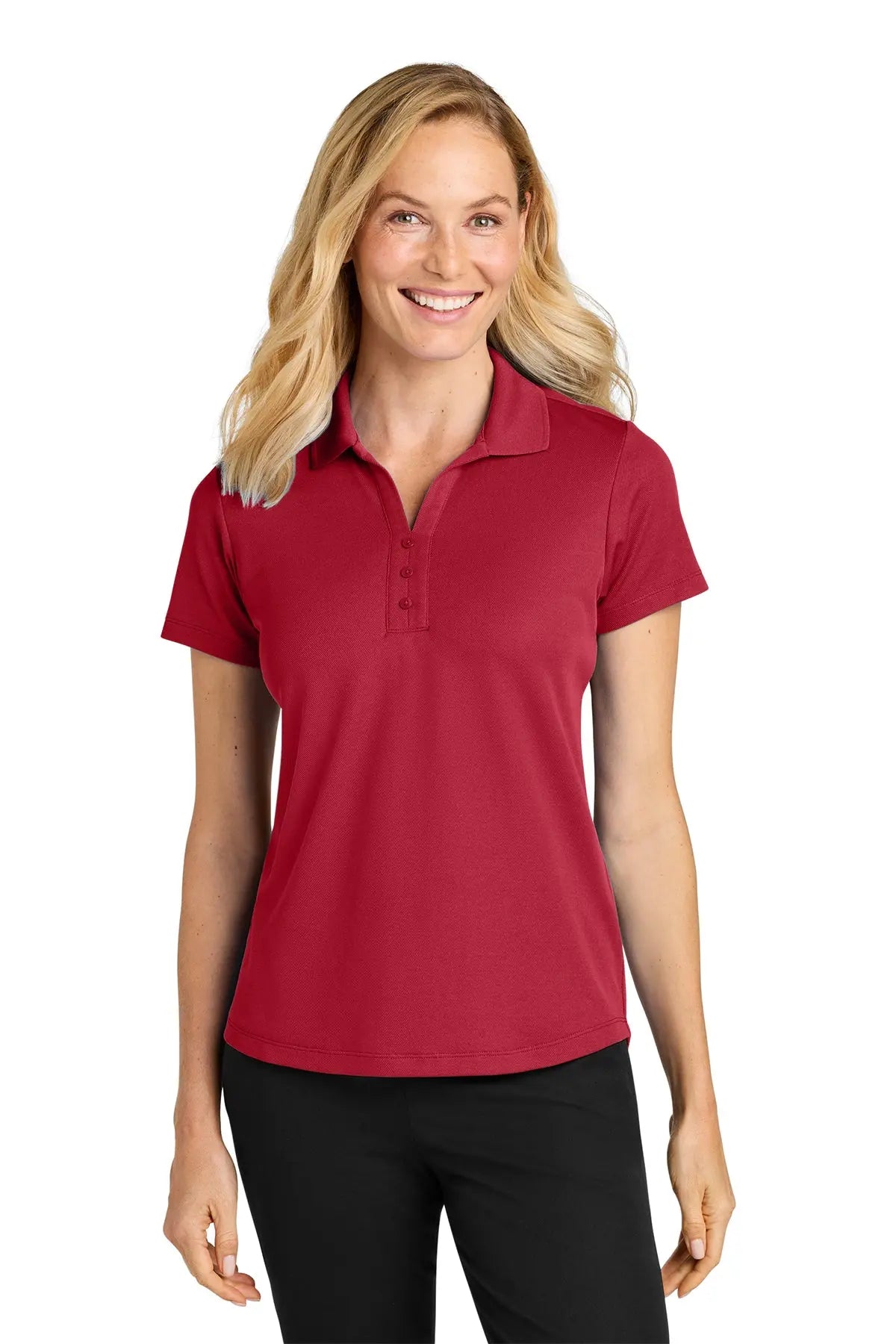 Port Authority® Women’s Plaited Pique Polo #LK620Game Over Merch