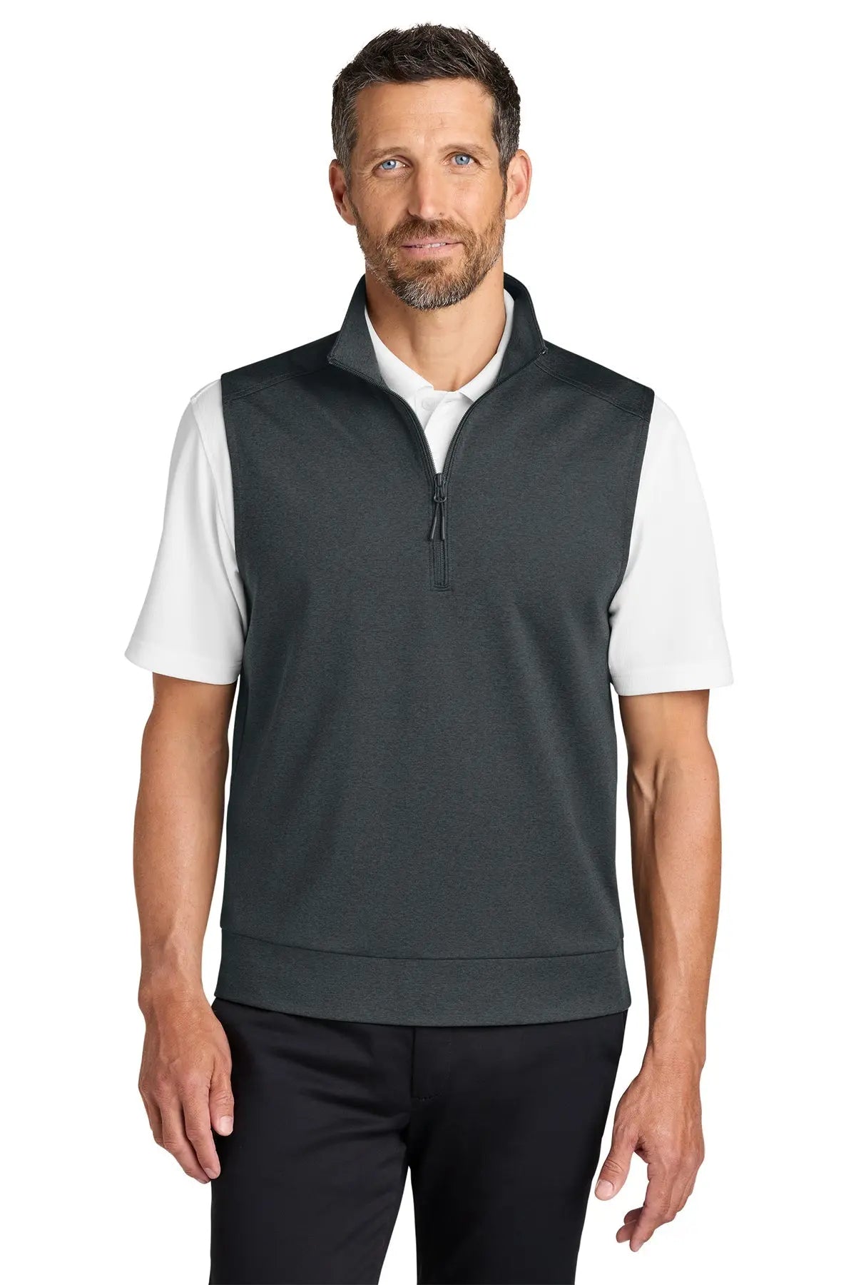 Port Authority® C-FREE® Double Knit 1/4-Zip Vest #K880V Game Over Merch