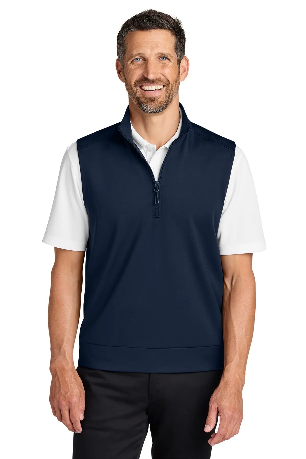 Port Authority® C-FREE® Double Knit 1/4-Zip Vest #K880V Game Over Merch