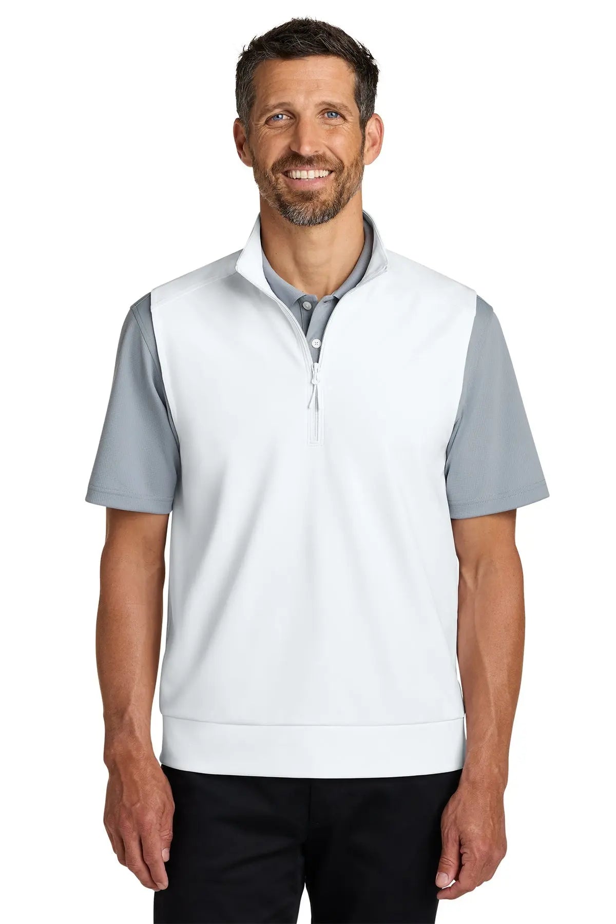 Port Authority® C-FREE® Double Knit 1/4-Zip Vest #K880V Game Over Merch