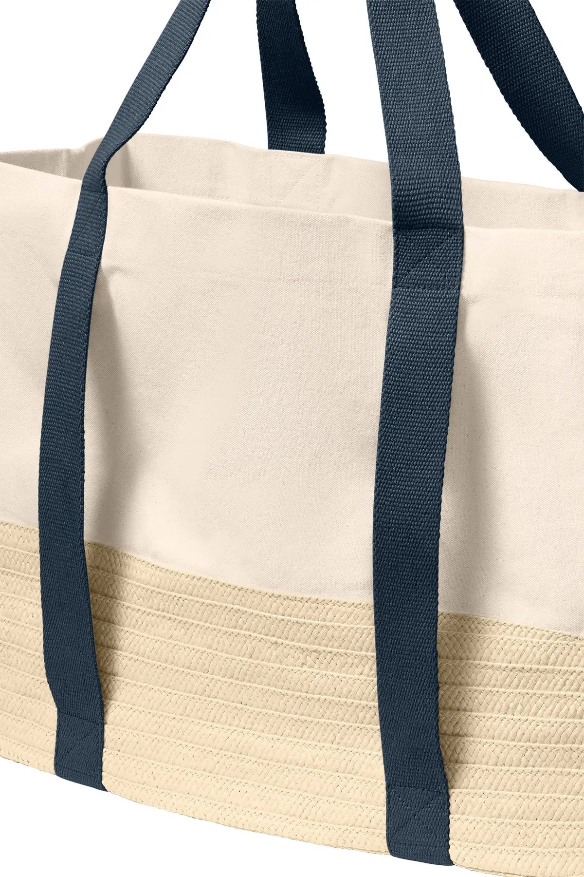 Port Authority® Straw Market Tote #BG450 Game Over Merch