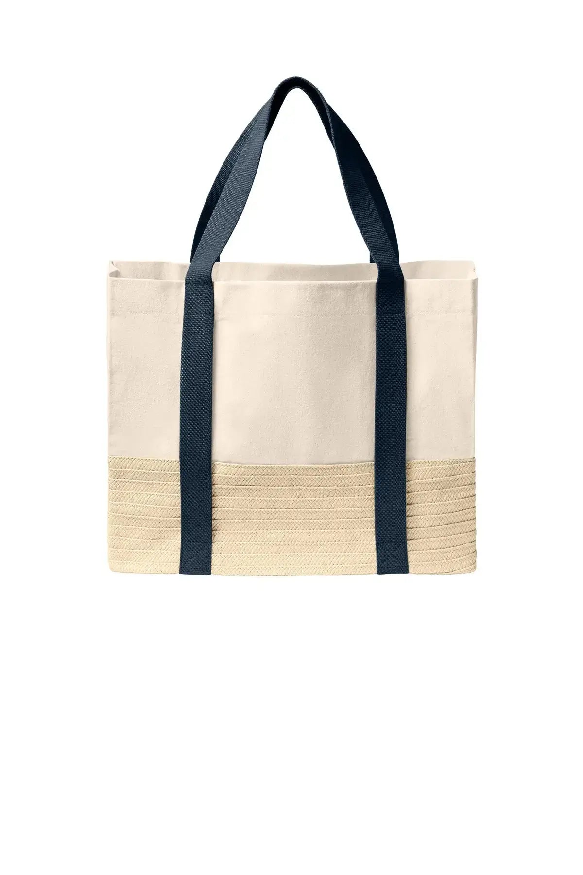 Port Authority® Straw Market Tote #BG450 Game Over Merch