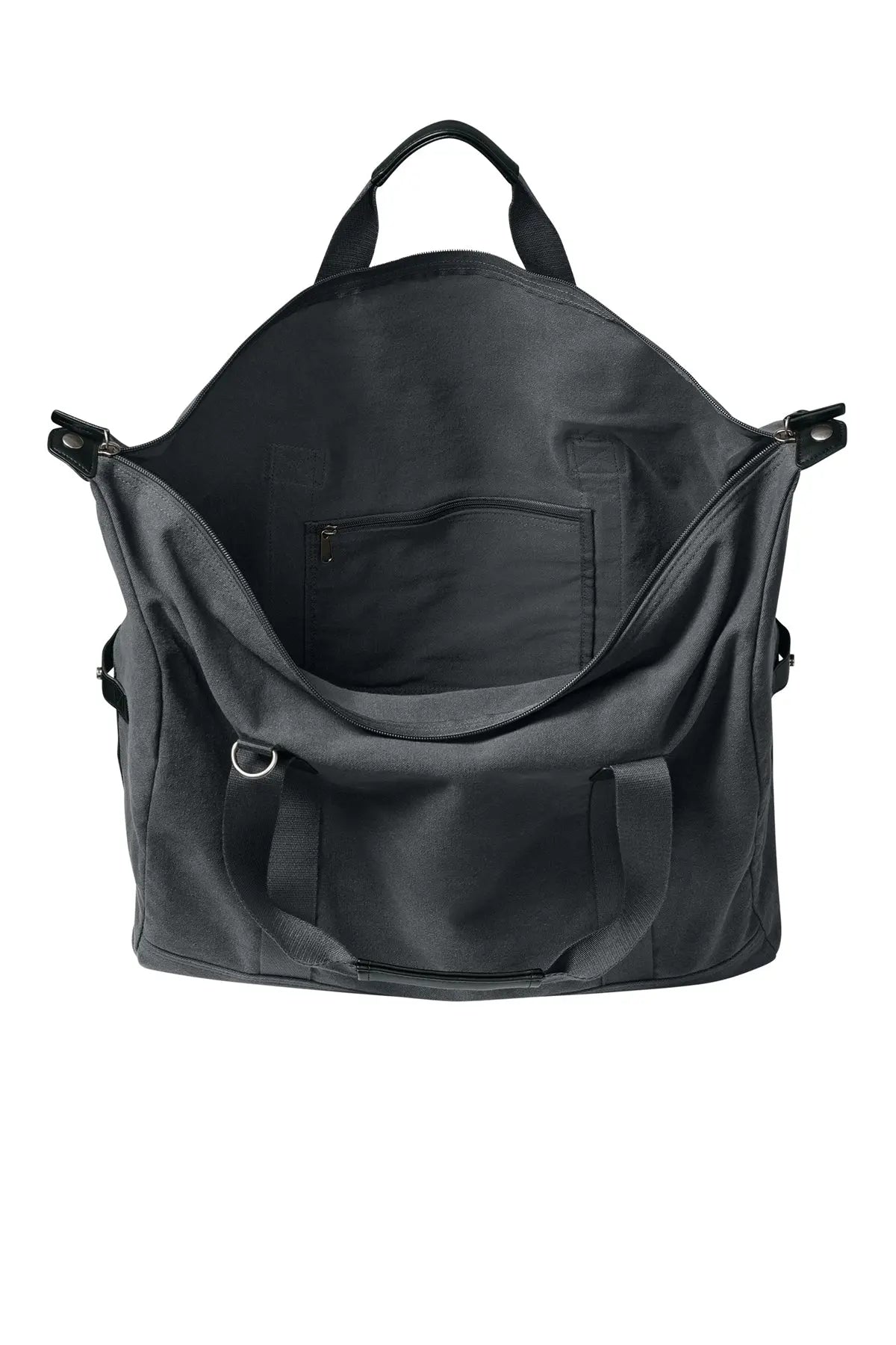 Port Authority® Washed Canvas Duffel #BG8030 Game Over Merch