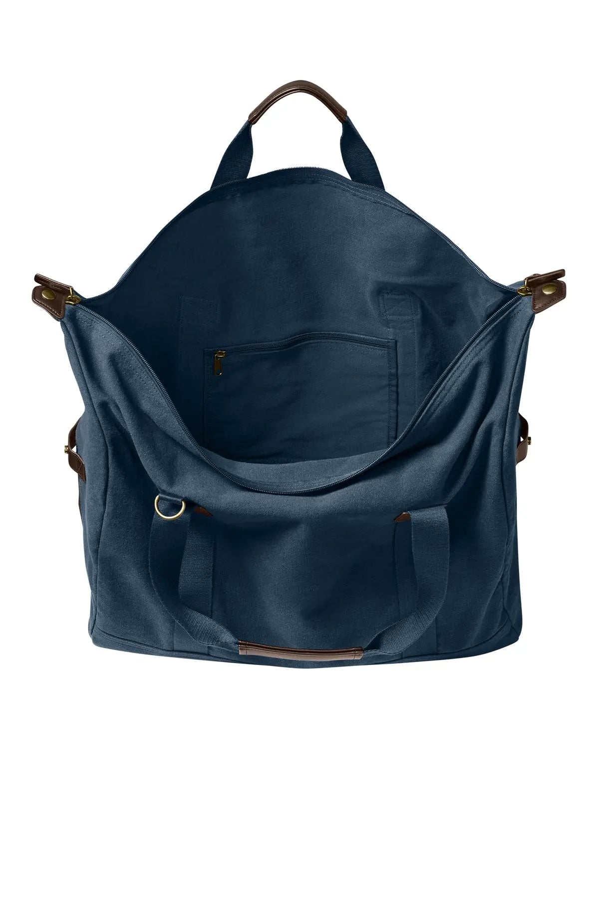 Port Authority® Washed Canvas Duffel #BG8030 Game Over Merch