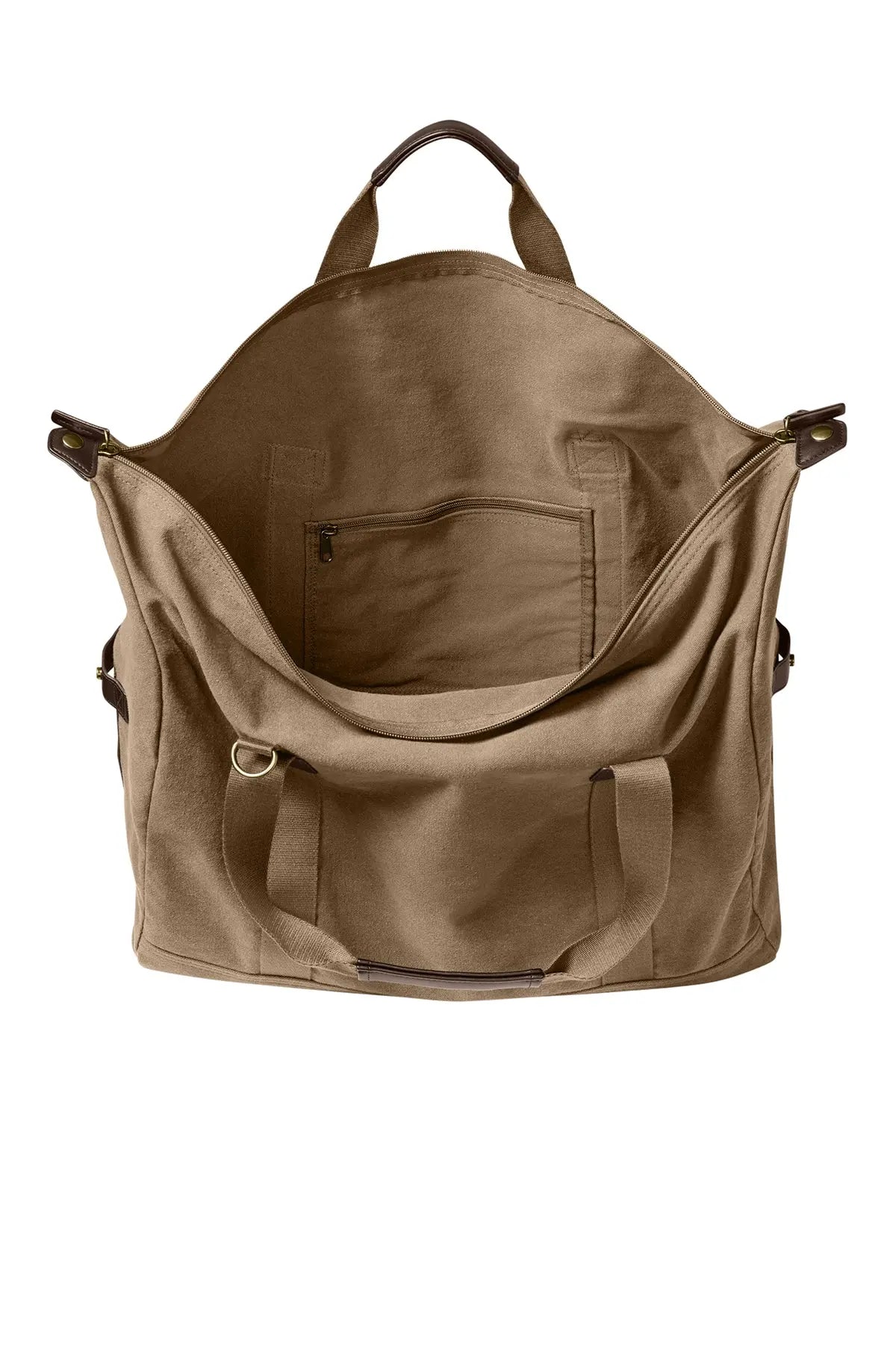 Port Authority® Washed Canvas Duffel #BG8030 Game Over Merch