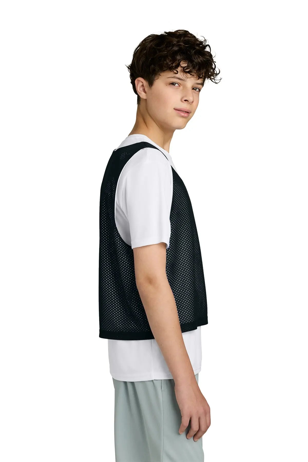 Sport-Tek® Youth Lacrosse Reversible Pinnie #YST512 Game Over Merch
