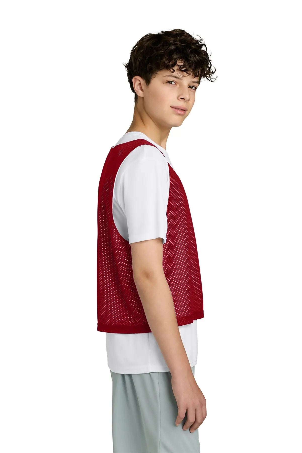 Sport-Tek® Youth Lacrosse Reversible Pinnie #YST512 Game Over Merch