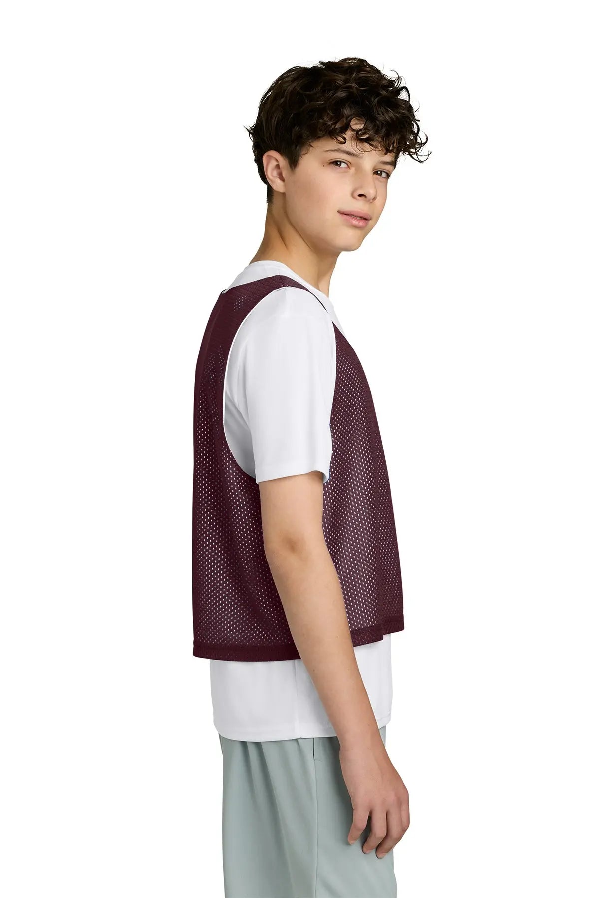 Sport-Tek® Youth Lacrosse Reversible Pinnie #YST512 Game Over Merch