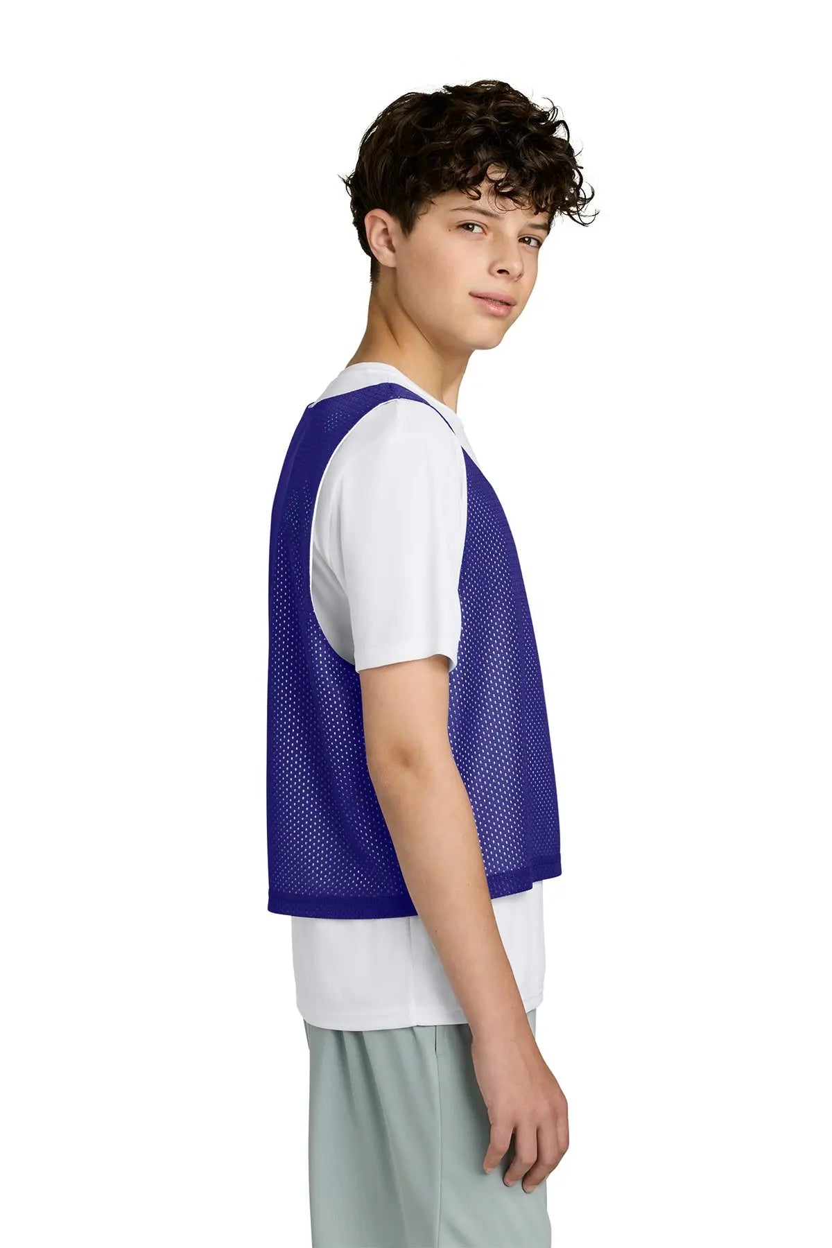 Sport-Tek® Youth Lacrosse Reversible Pinnie #YST512 Game Over Merch