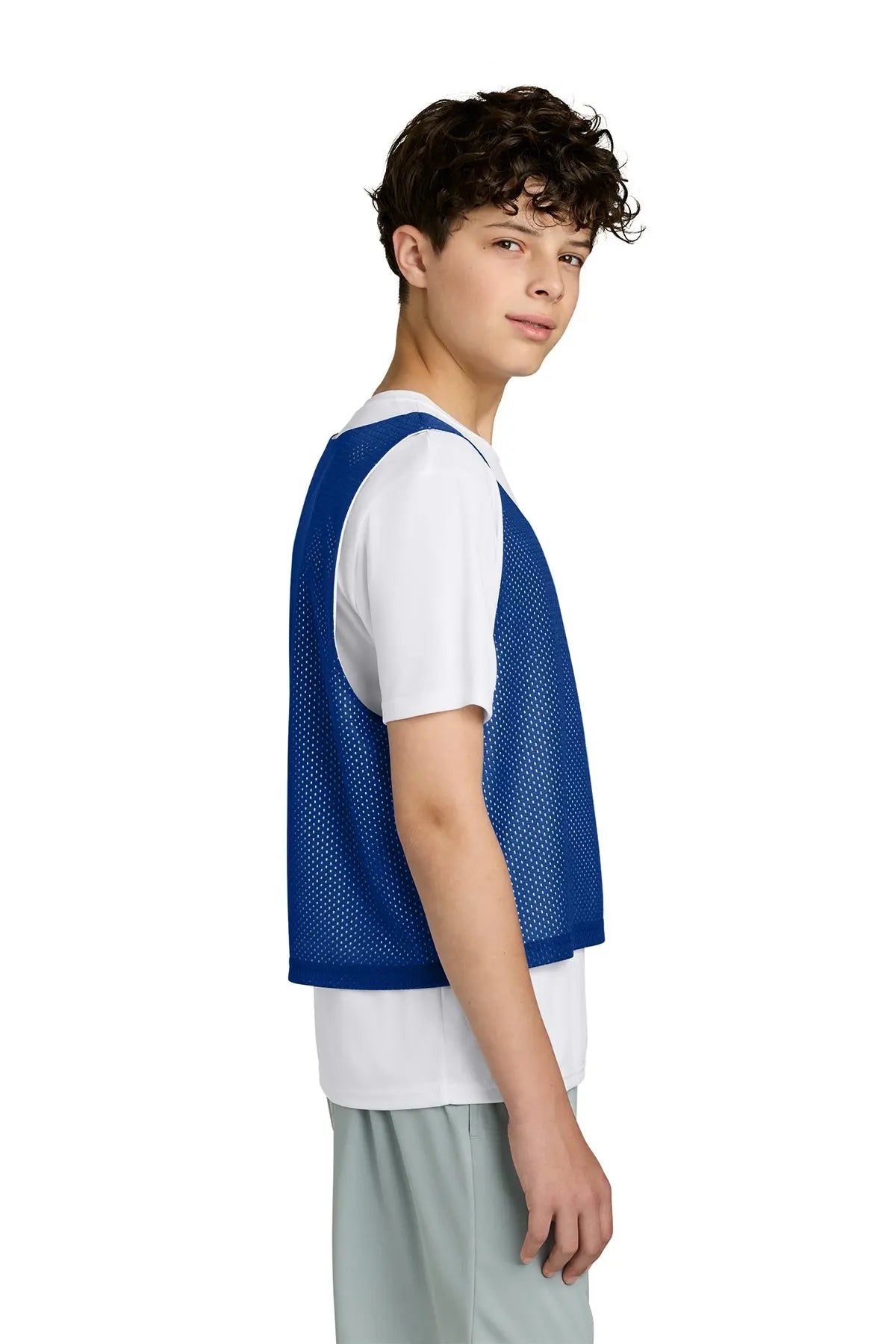 Sport-Tek® Youth Lacrosse Reversible Pinnie #YST512 Game Over Merch