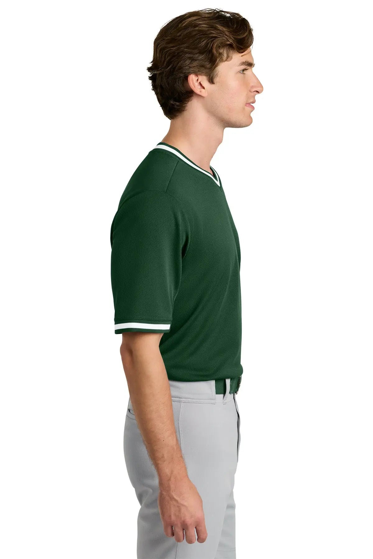 Sport-Tek® Tough Mesh V-Neck Baseball Jersey #ST221