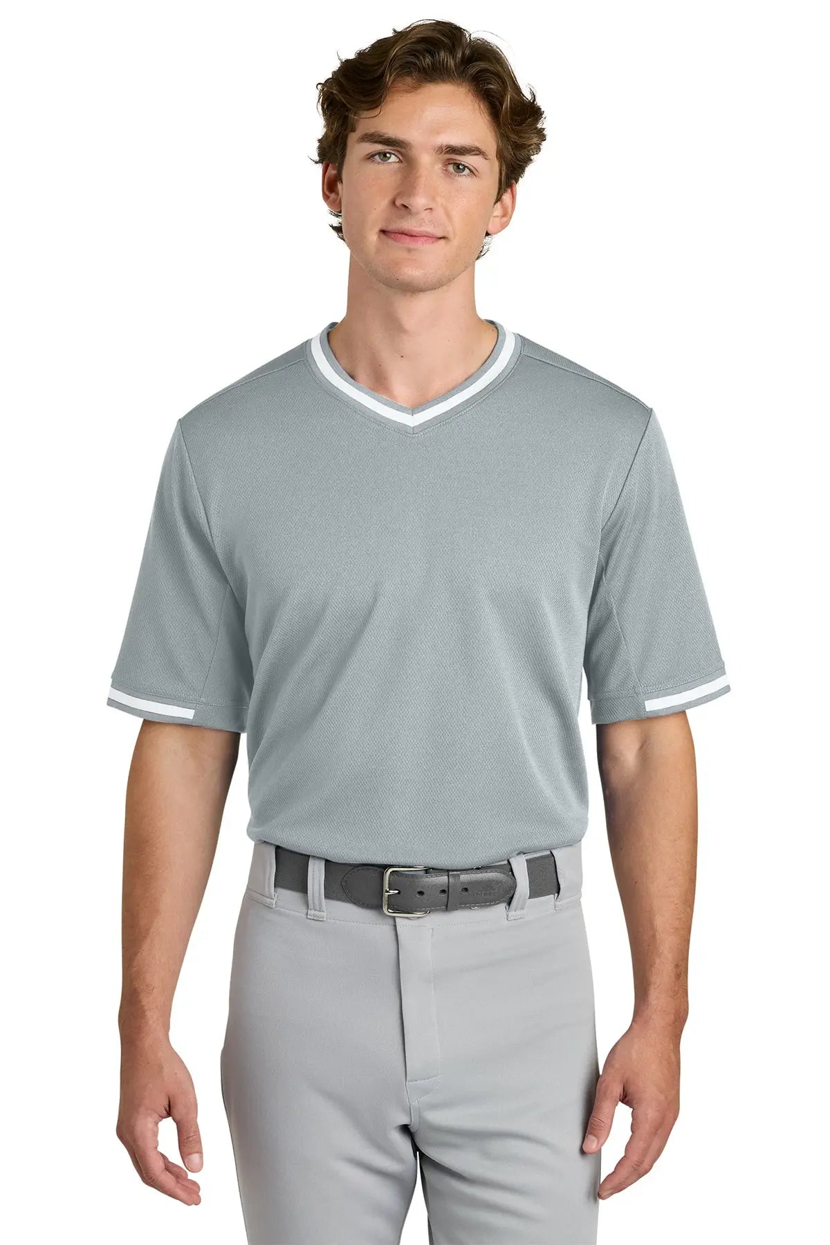 Sport-Tek® Tough Mesh V-Neck Baseball Jersey #ST221