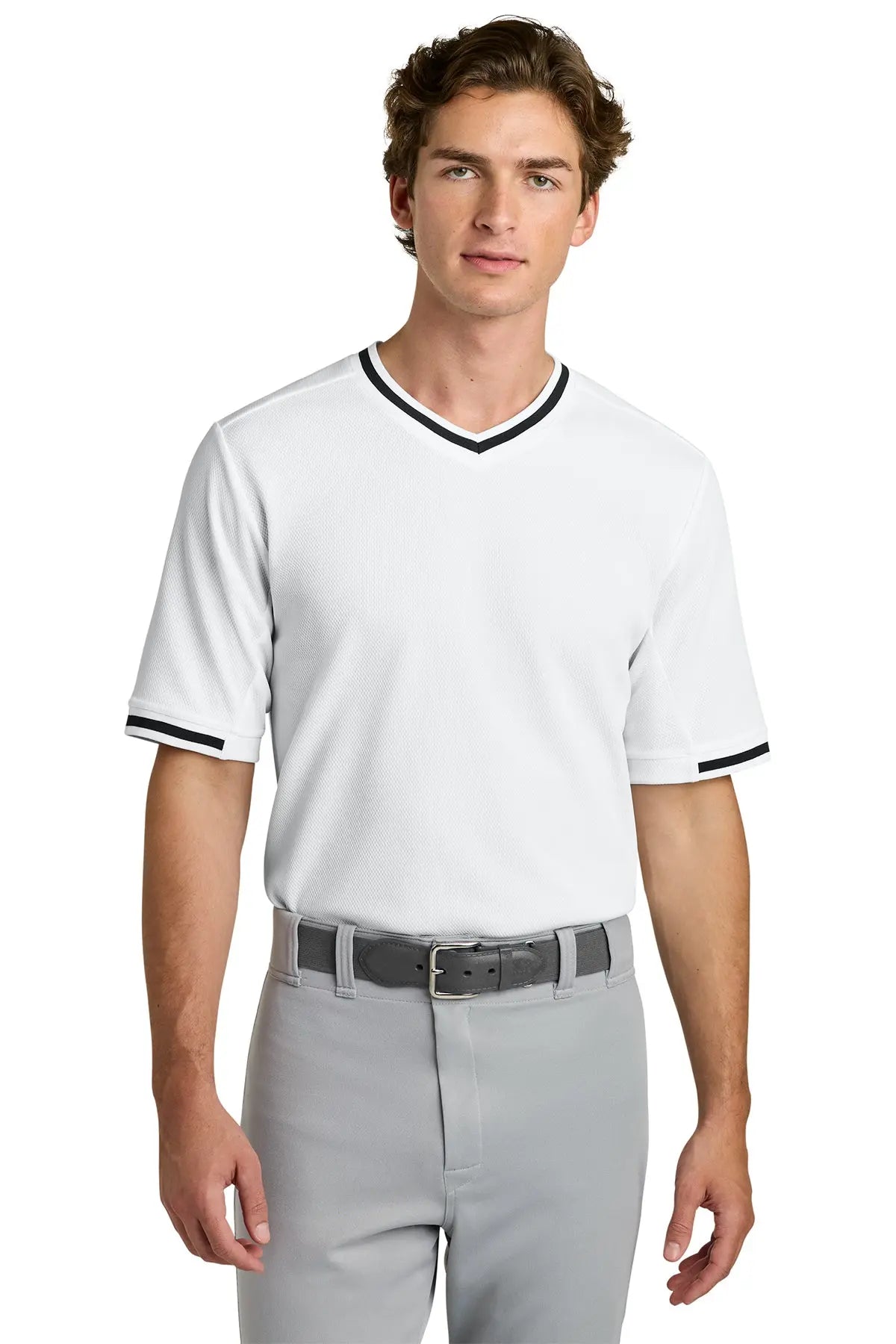 Sport-Tek® Tough Mesh V-Neck Baseball Jersey #ST221