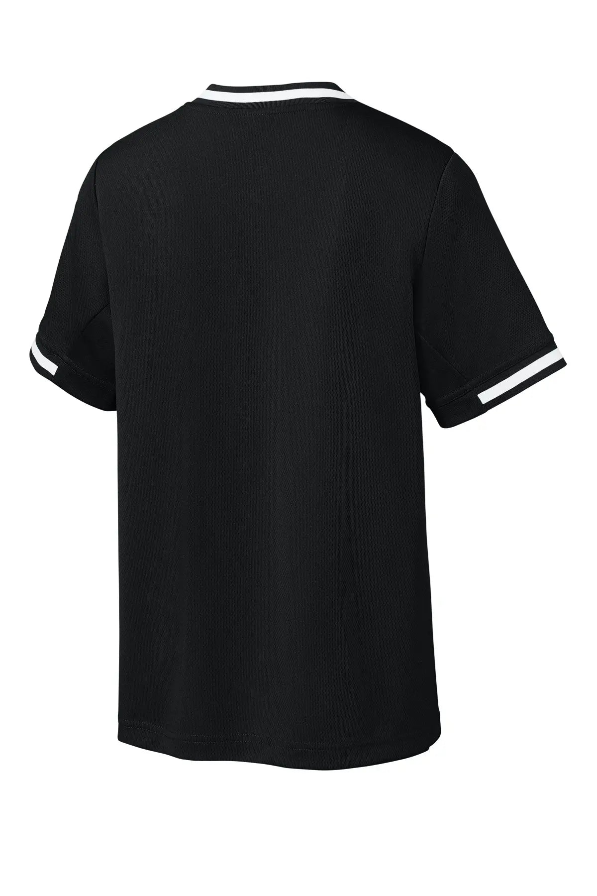 Sport-Tek® Youth Tough Mesh V-Neck Baseball Jersey #YST221