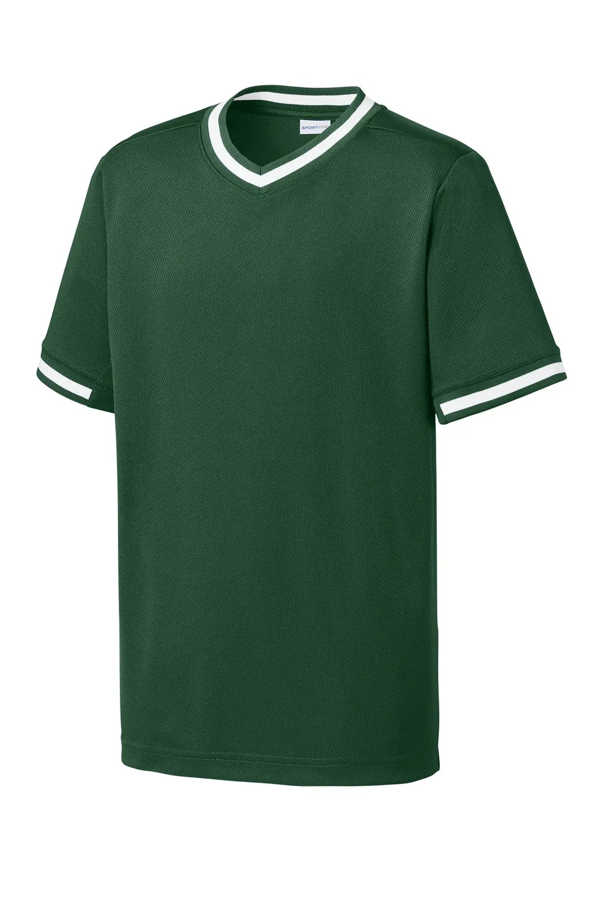 Sport-Tek® Youth Tough Mesh V-Neck Baseball Jersey #YST221