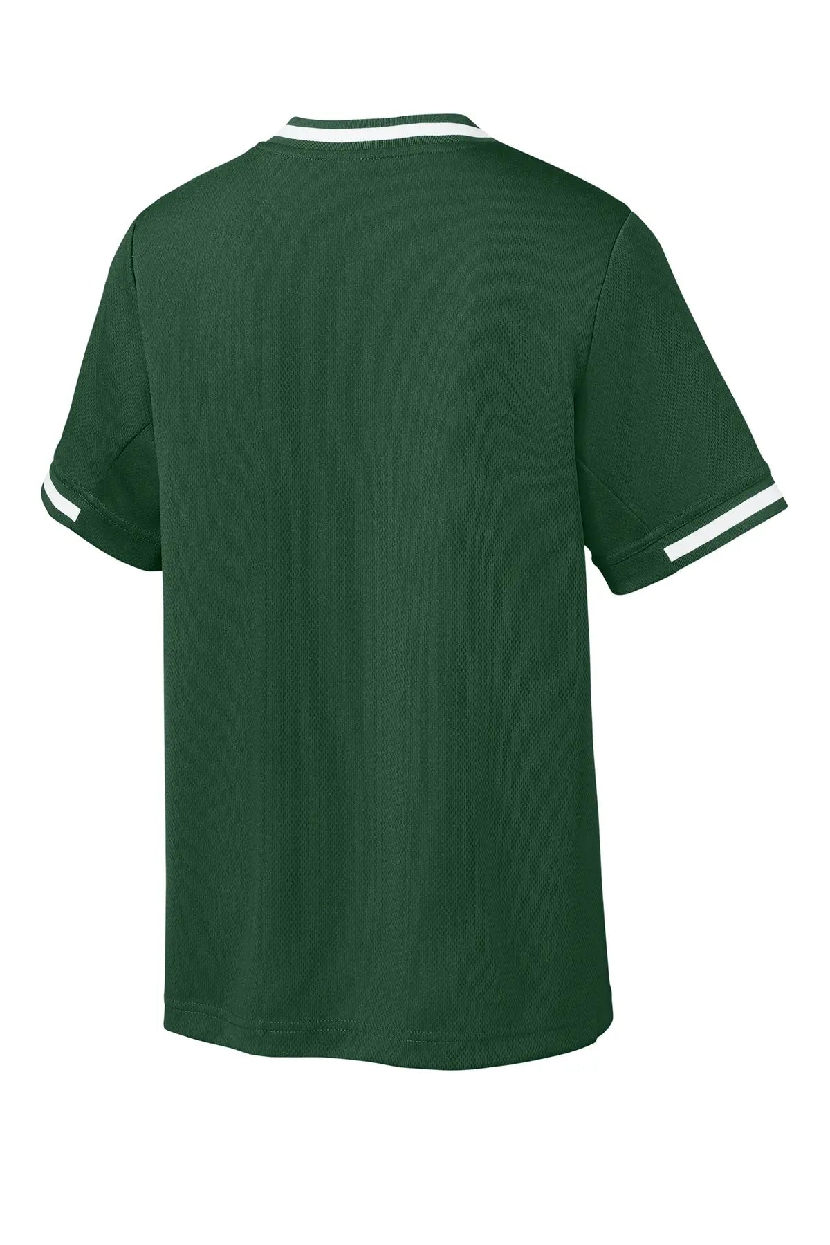 Sport-Tek® Youth Tough Mesh V-Neck Baseball Jersey #YST221
