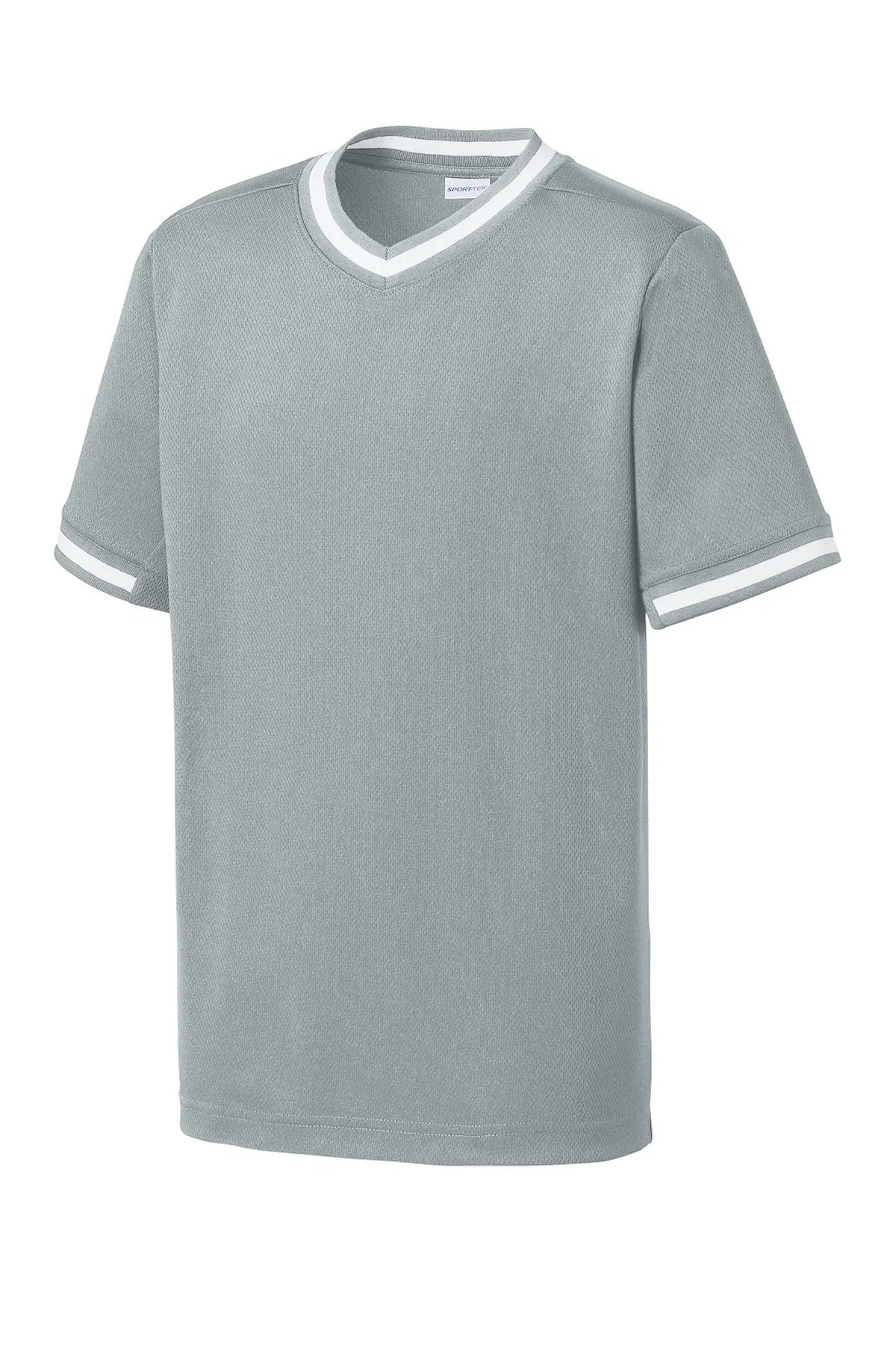 Sport-Tek® Youth Tough Mesh V-Neck Baseball Jersey #YST221