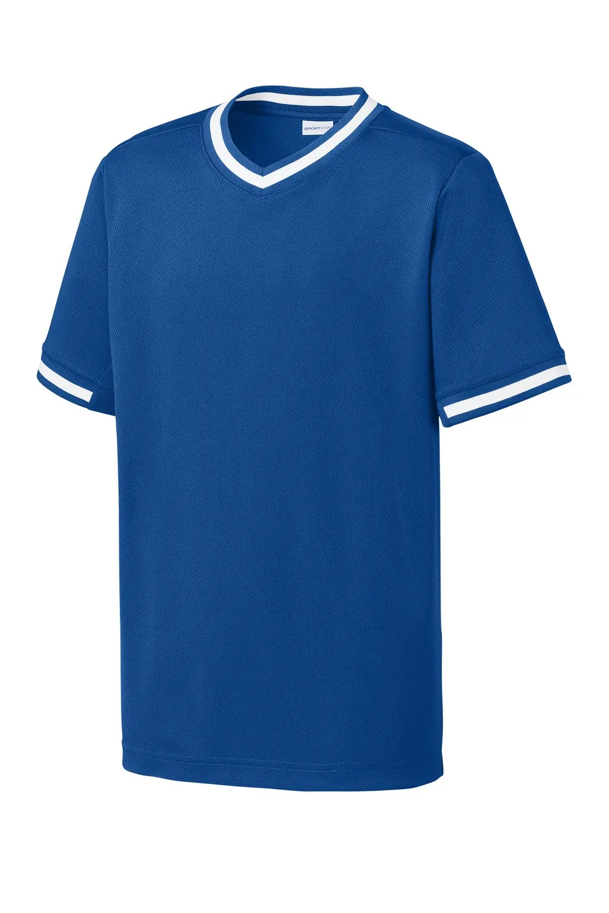 Sport-Tek® Youth Tough Mesh V-Neck Baseball Jersey #YST221