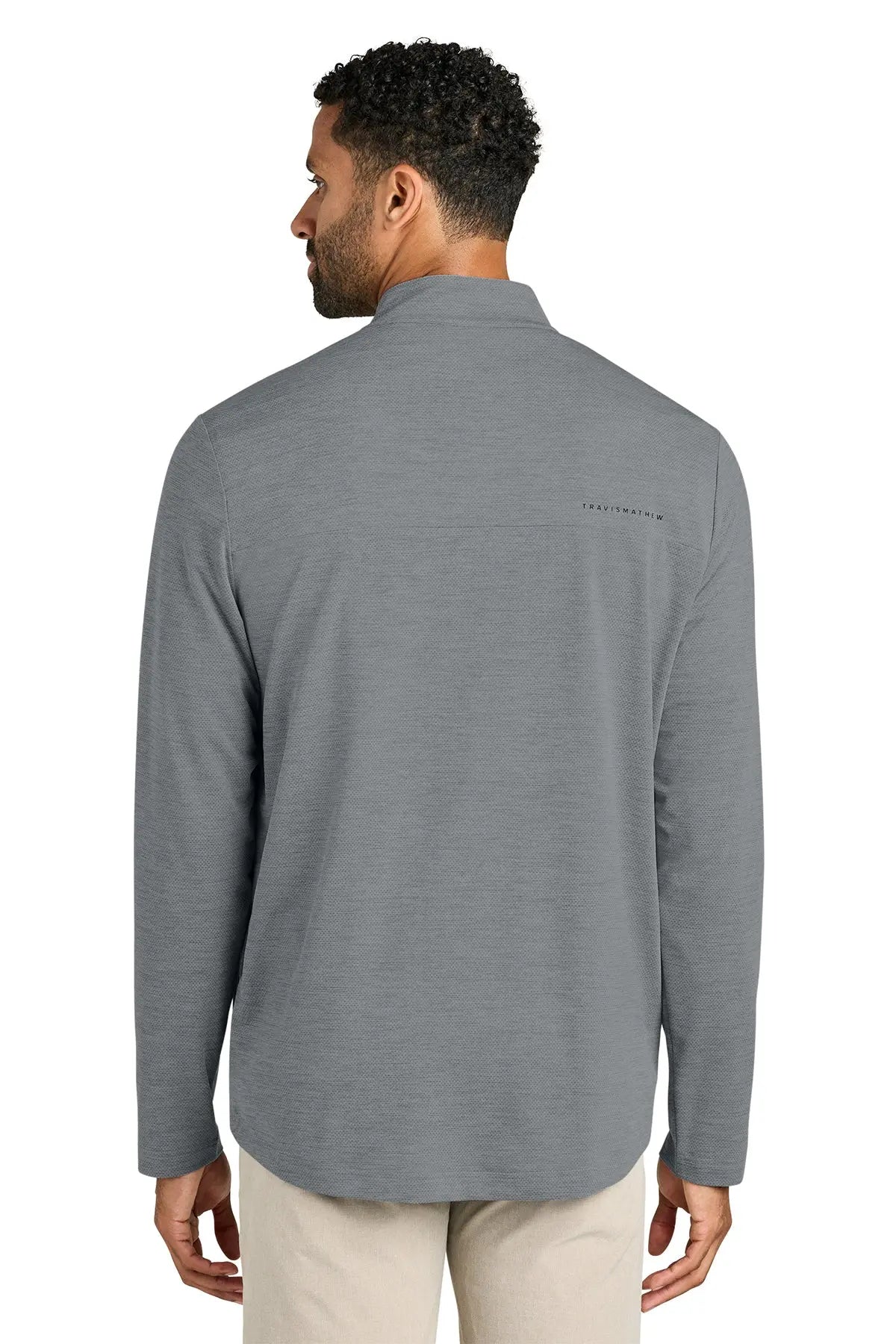 TravisMathew Onward 1/4-Zip #TMA42775 Game Over Merch