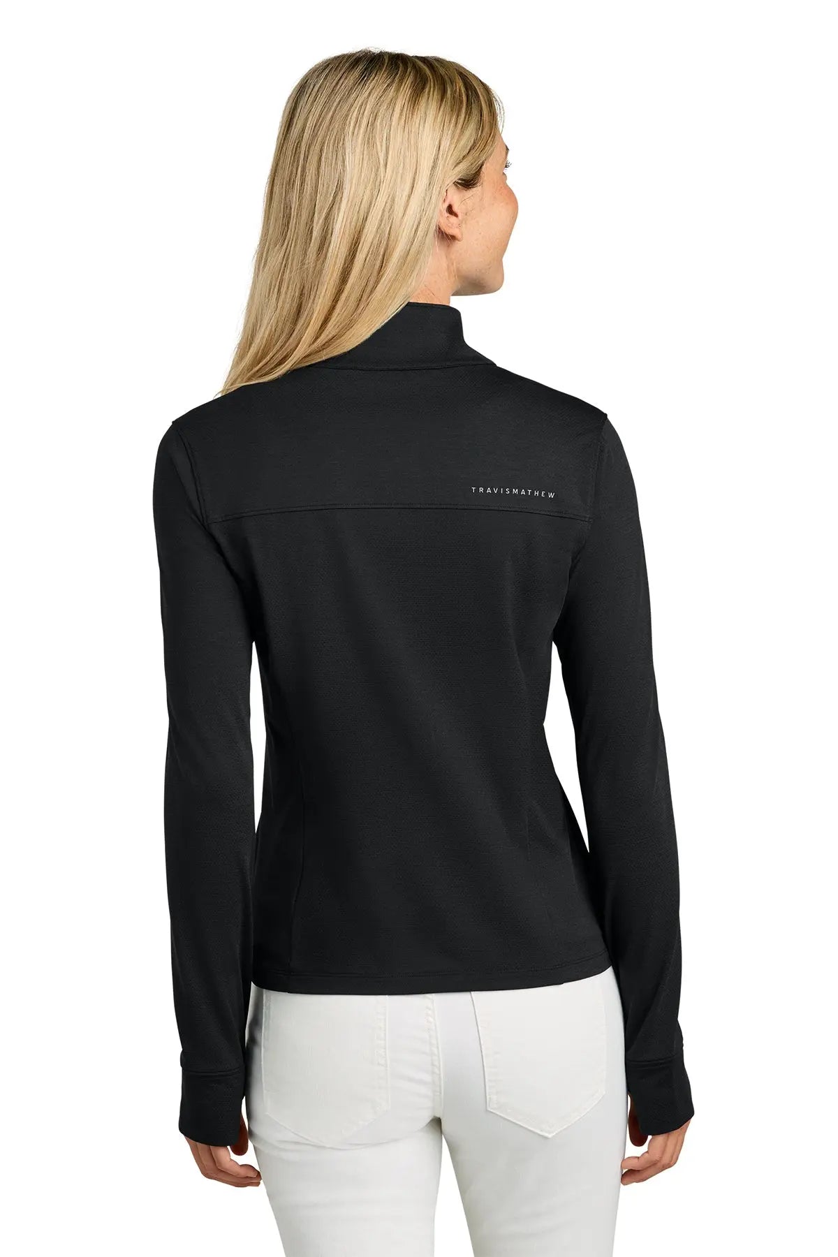 TravisMathew Women’s Onward 1/2-Zip #TMA42778 Game Over Merch