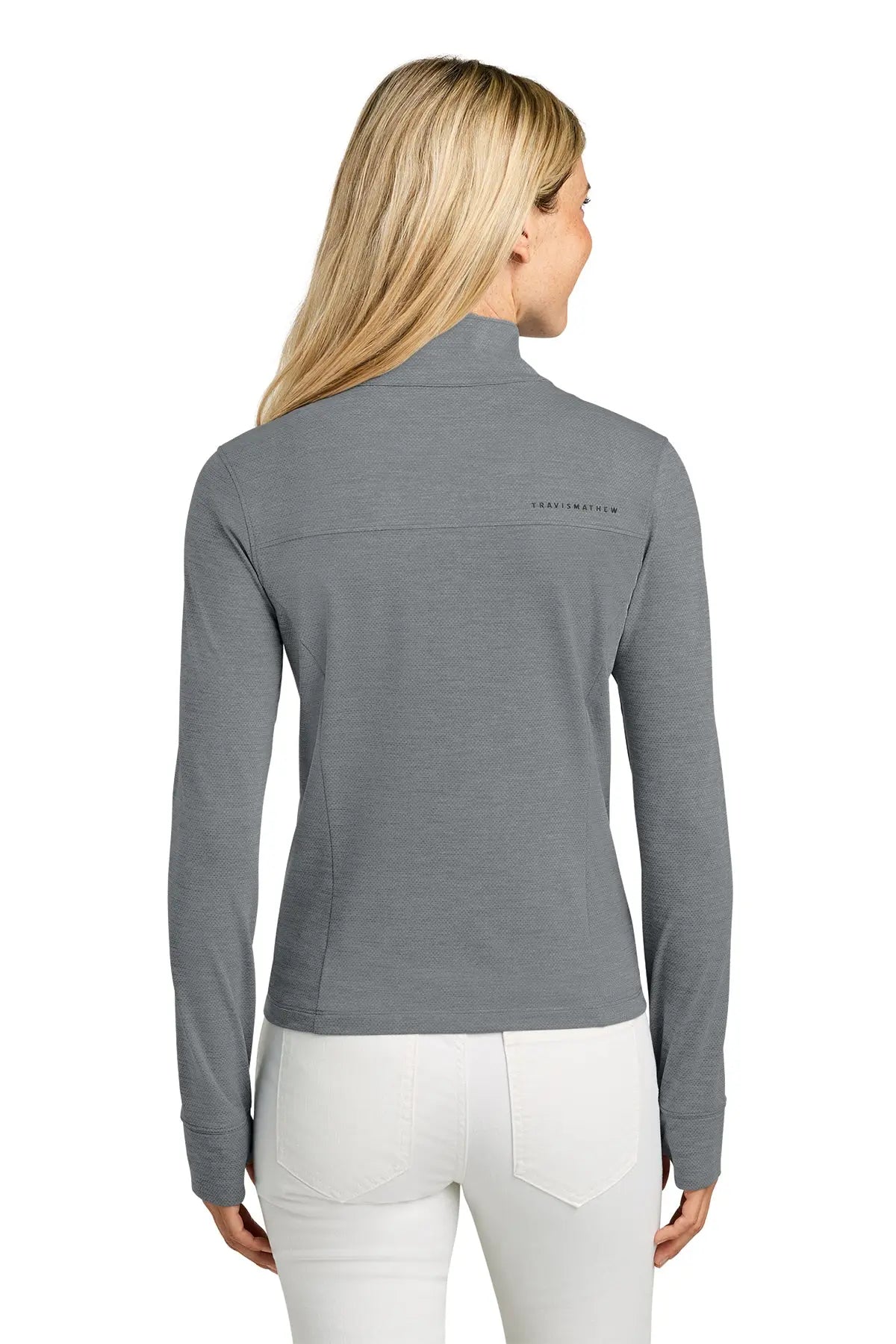 TravisMathew Women’s Onward 1/2-Zip #TMA42778 Game Over Merch