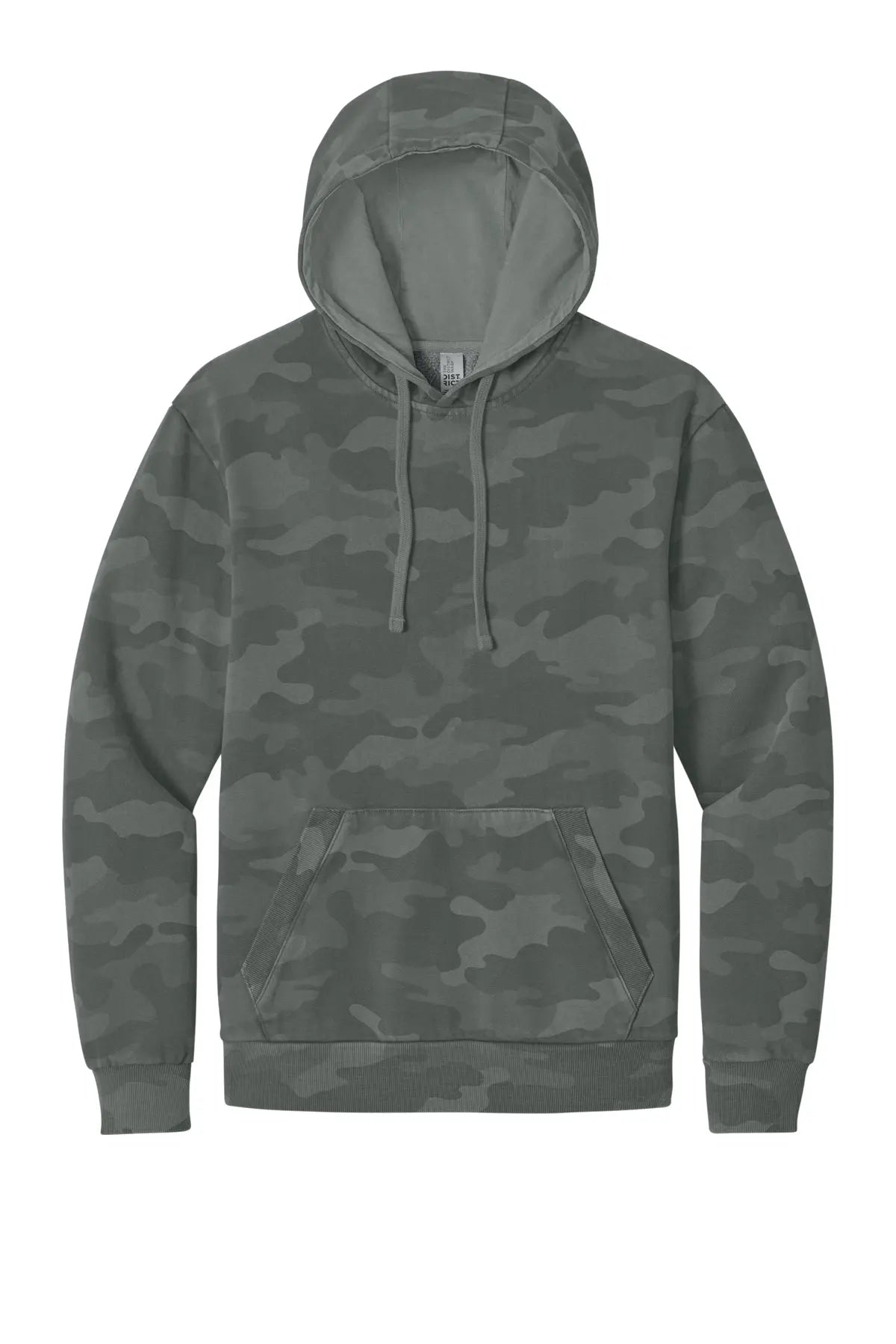 District Wash™ Camo Fleece Hoodie #DT2200C