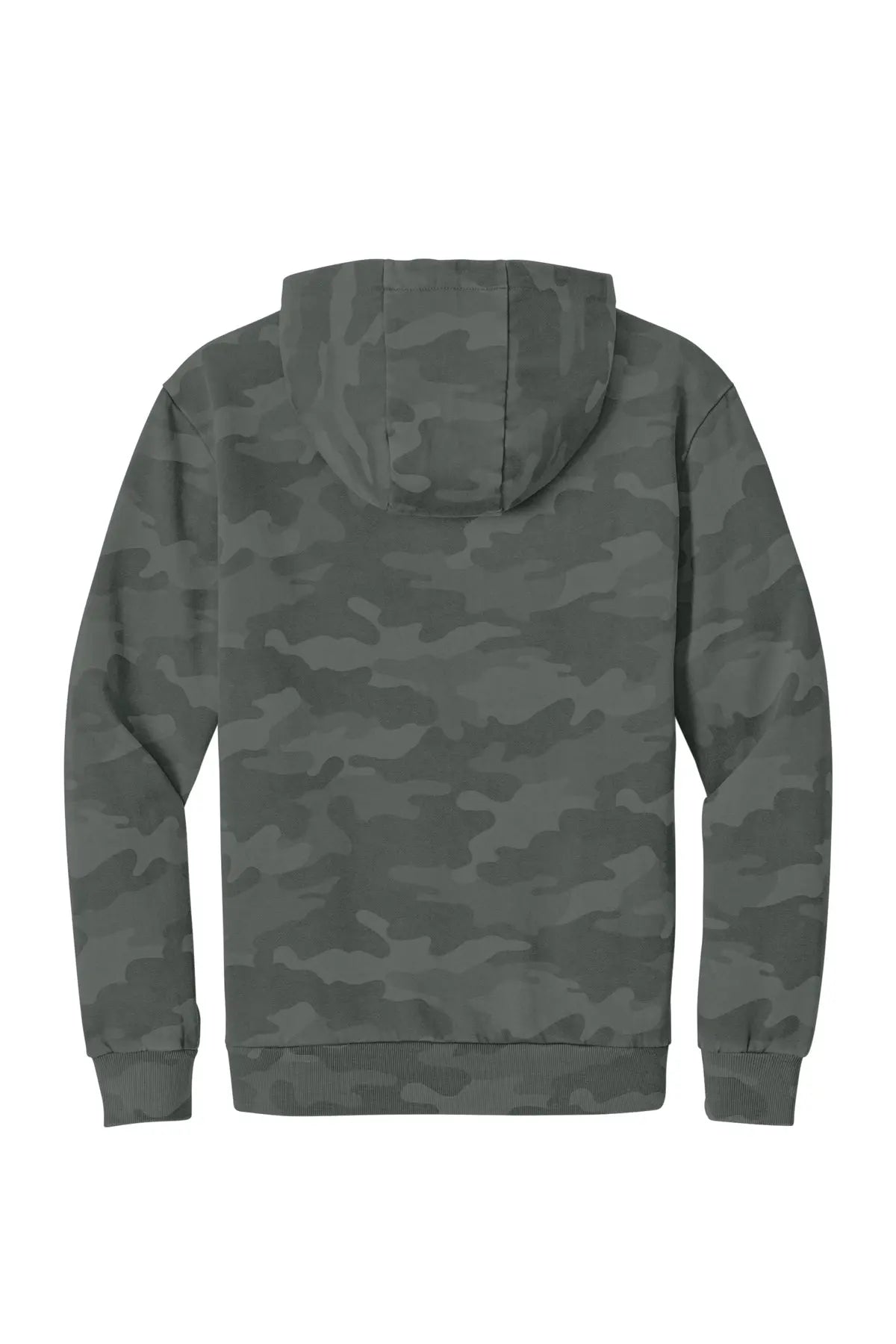 District Wash™ Camo Fleece Hoodie #DT2200C