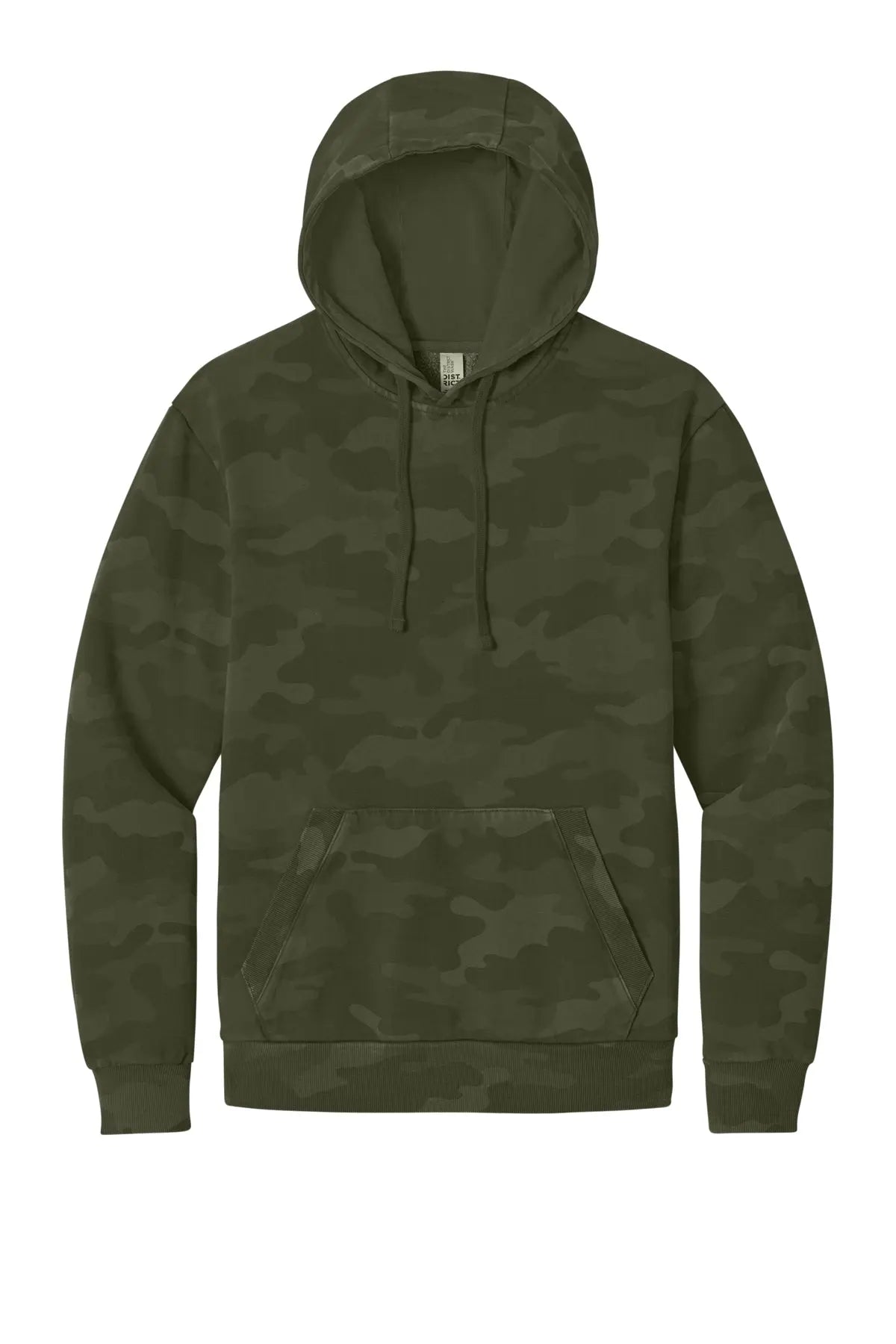 District Wash™ Camo Fleece Hoodie #DT2200C