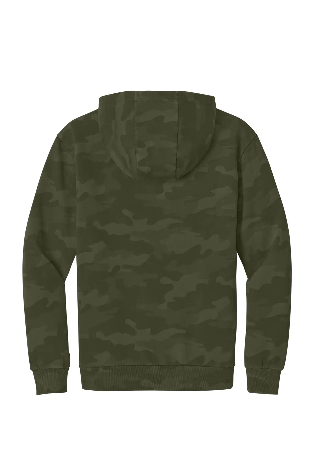District Wash™ Camo Fleece Hoodie #DT2200C