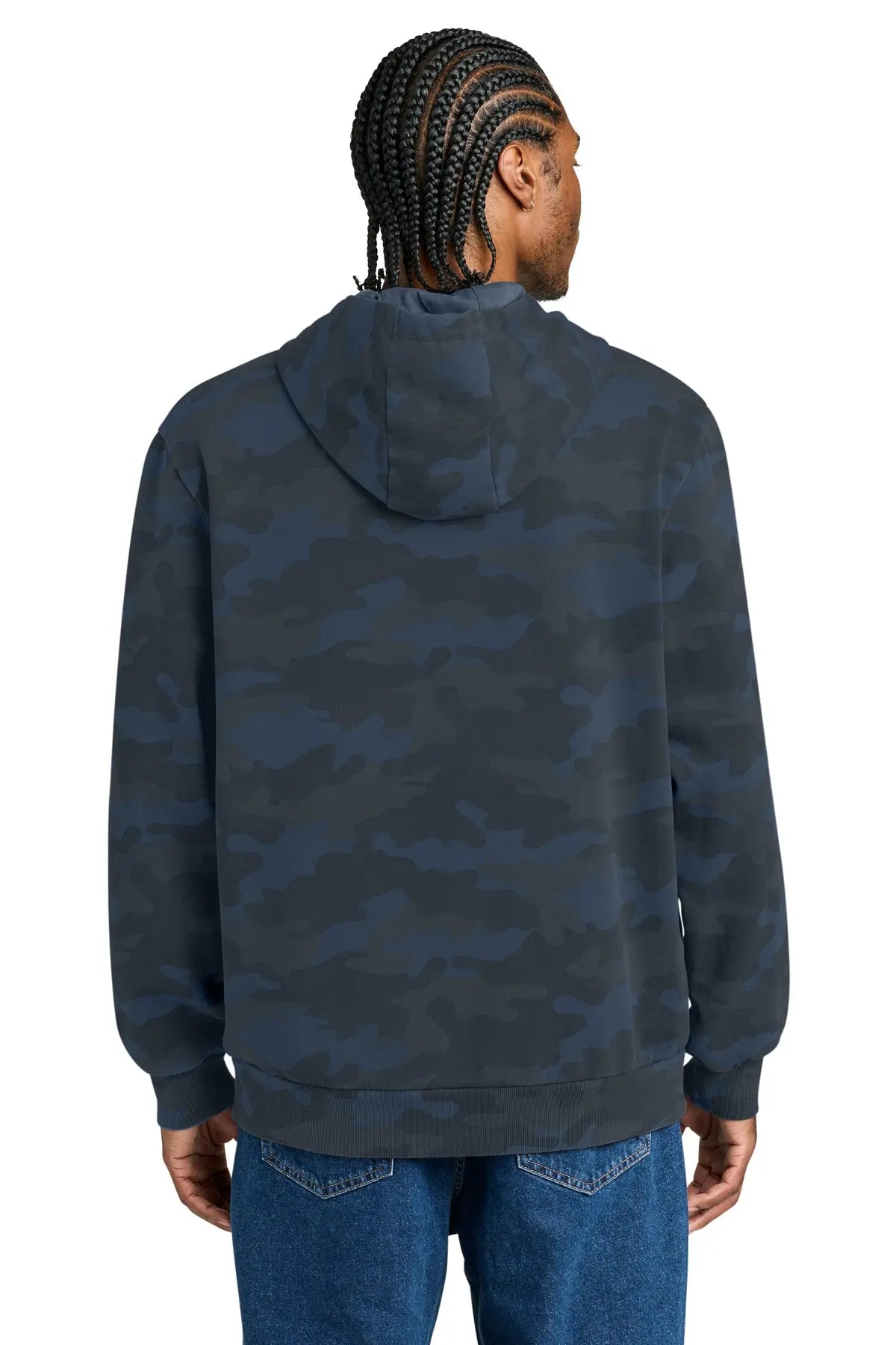 District Wash™ Camo Fleece Hoodie #DT2200C
