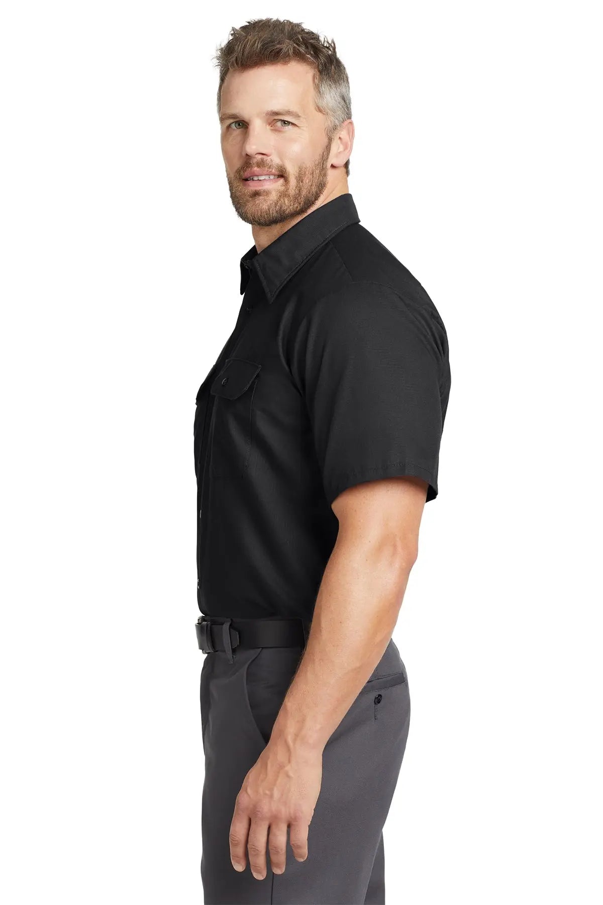 Red Kap® Short Sleeve Solid Ripstop Shirt #SY60