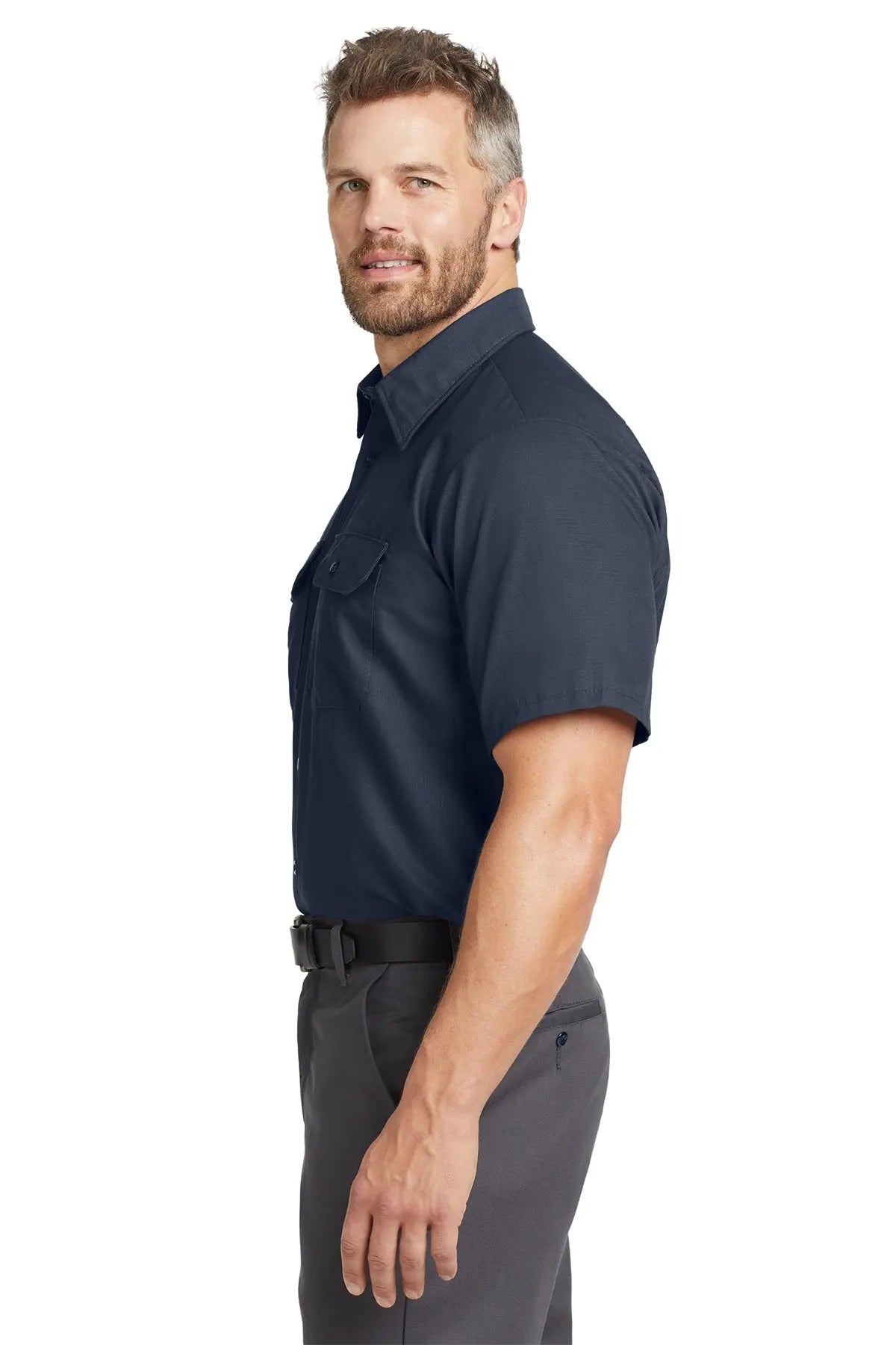 Red Kap® Short Sleeve Solid Ripstop Shirt #SY60