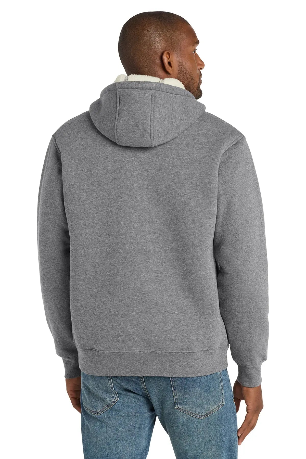CornerStone® Heavyweight Sherpa-Lined Hooded Fleece Jacket #CS625