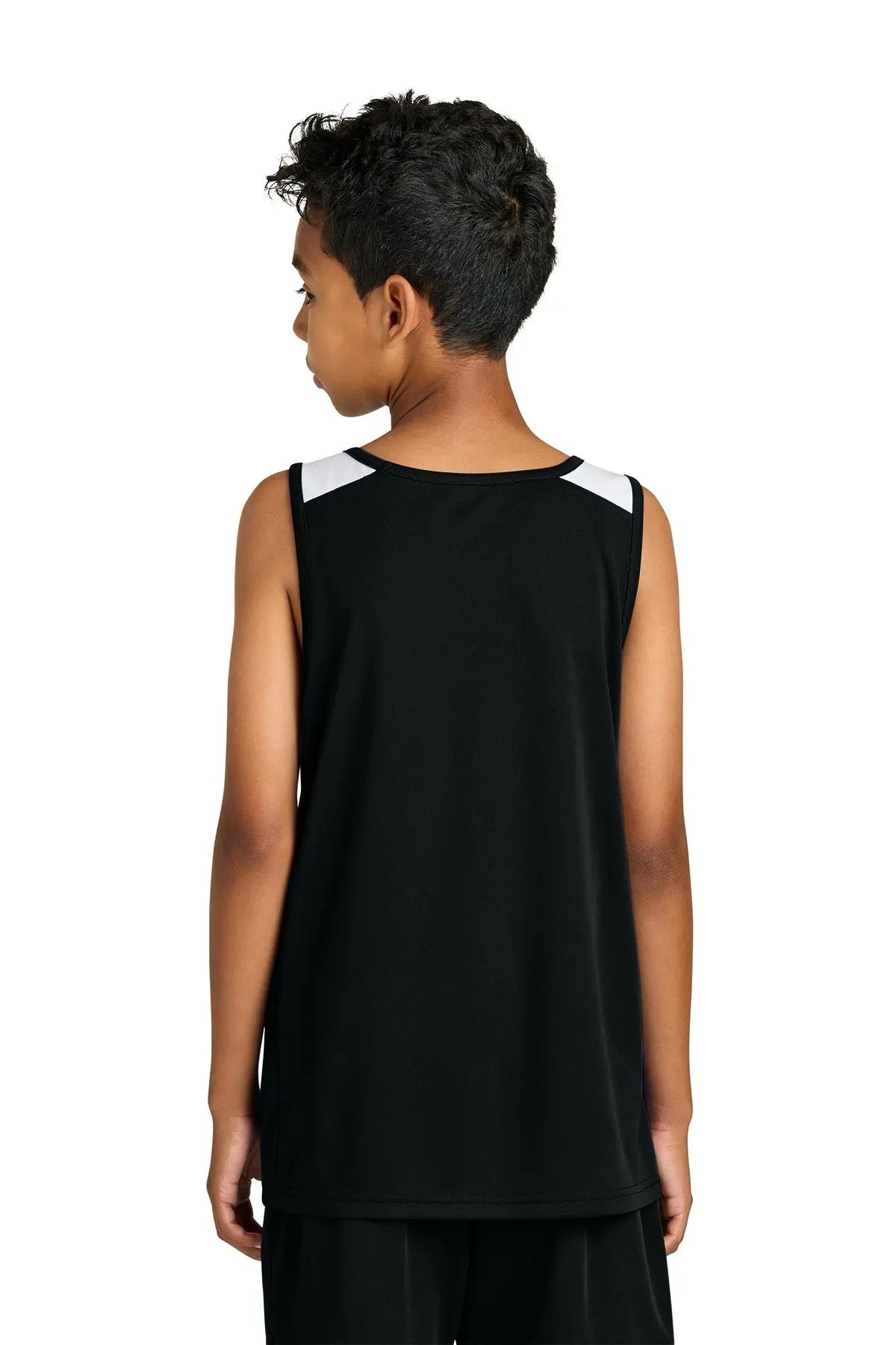 Sport-Tek® Youth Club Track Tank #YST446 Game Over Merch