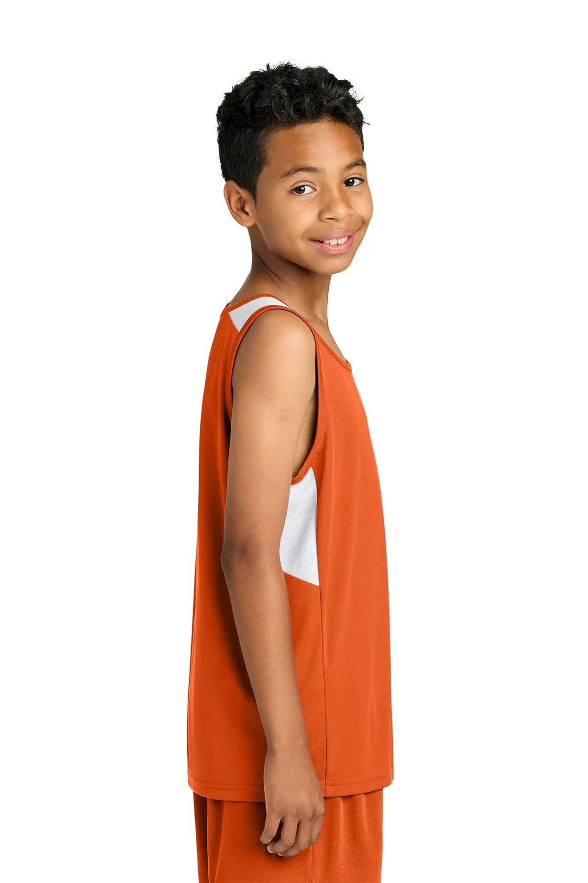 Sport-Tek® Youth Club Track Tank #YST446 Game Over Merch