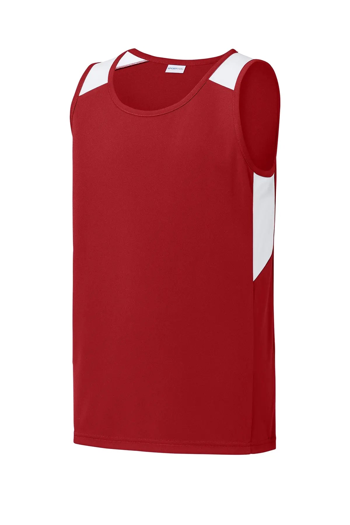 Sport-Tek® Youth Club Track Tank #YST446 Game Over Merch