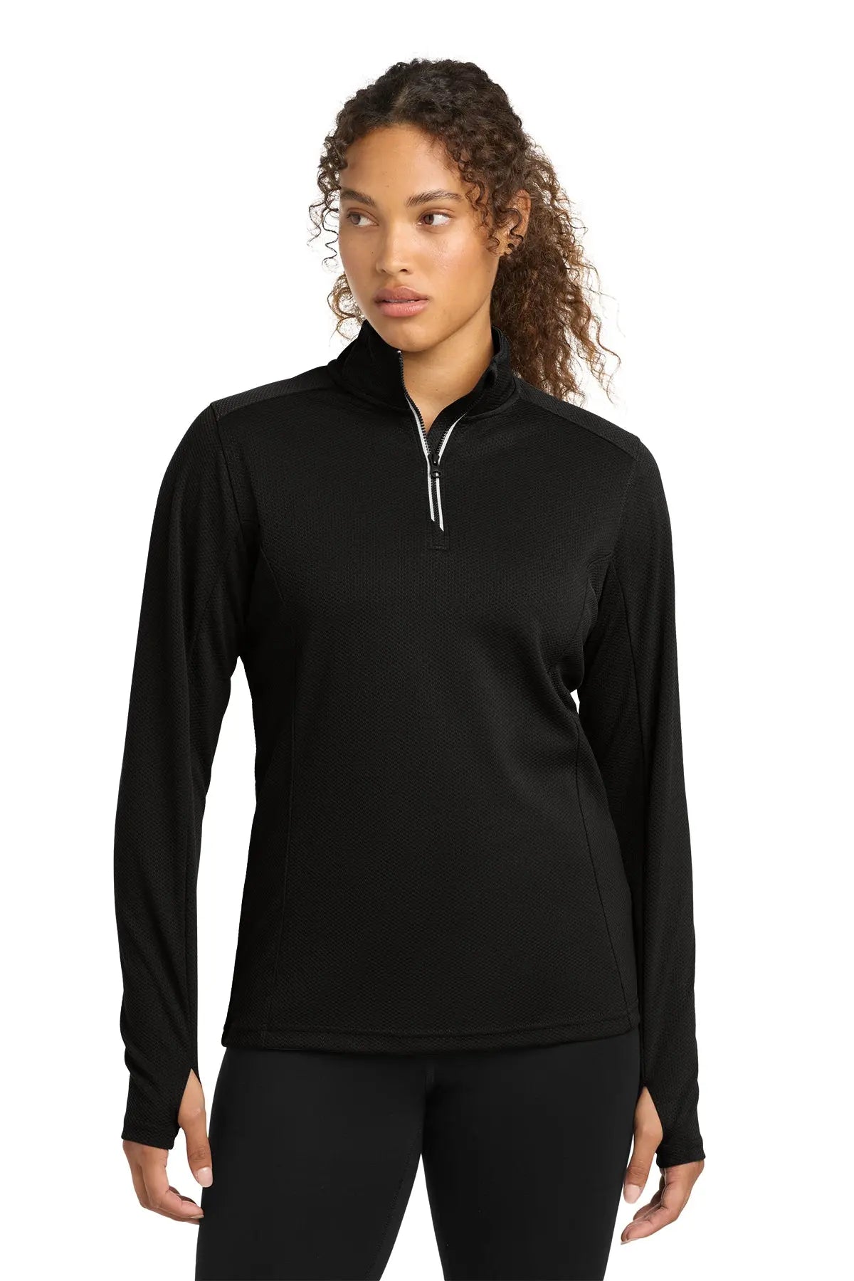 Sport-Tek® Women's Sport-Wick® Textured 1/4-Zip Pullover #LST860 Game Over Merch