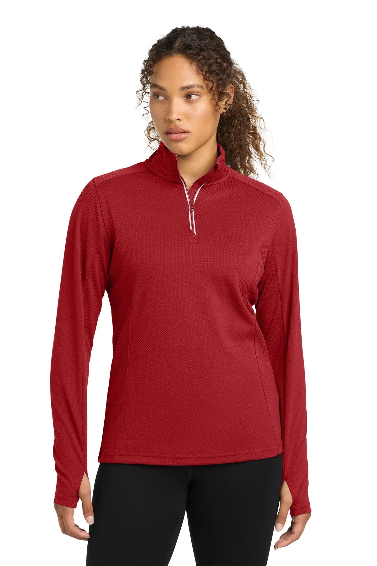 Sport-Tek® Women's Sport-Wick® Textured 1/4-Zip Pullover #LST860 Game Over Merch