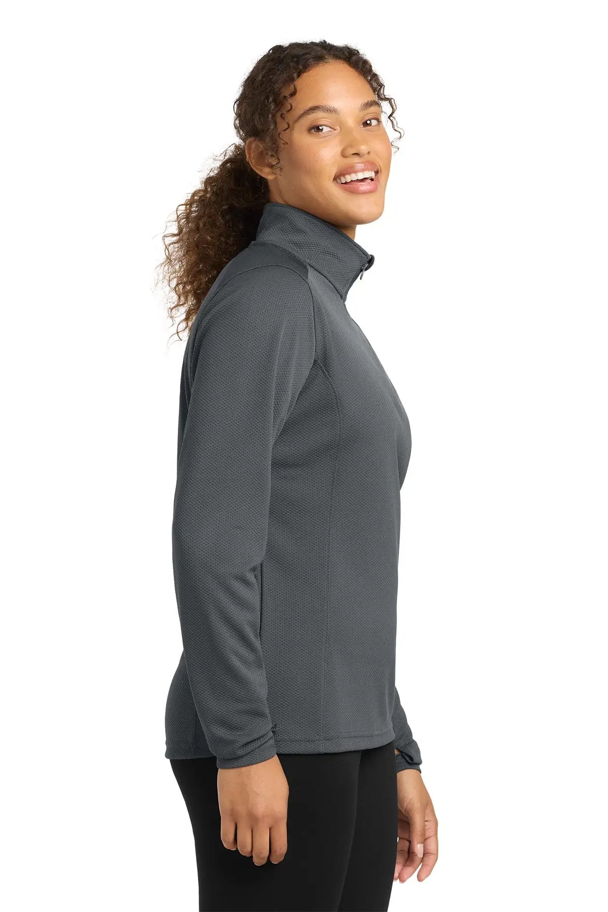 Sport-Tek® Women's Sport-Wick® Textured 1/4-Zip Pullover #LST860 Game Over Merch