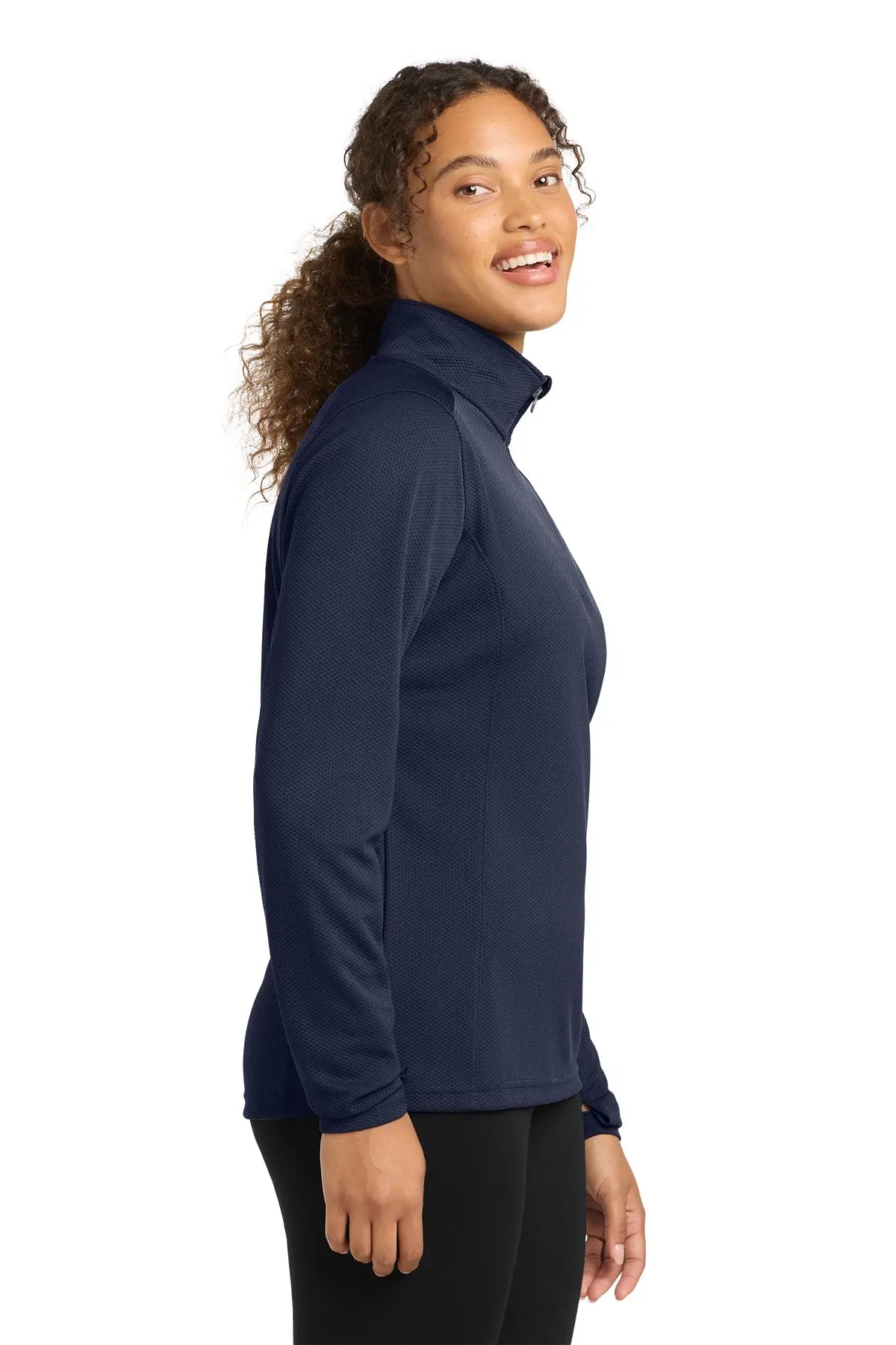 Sport-Tek® Women's Sport-Wick® Textured 1/4-Zip Pullover #LST860 Game Over Merch