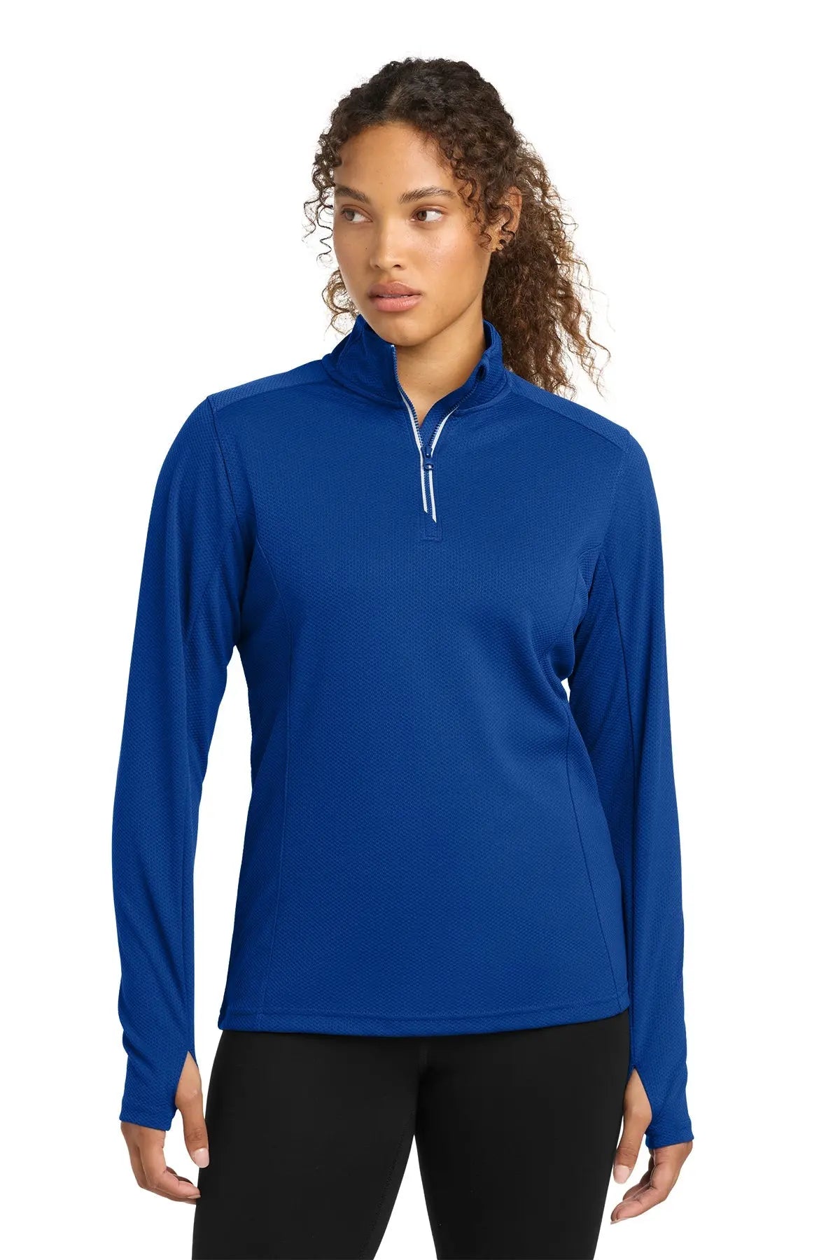 Sport-Tek® Women's Sport-Wick® Textured 1/4-Zip Pullover #LST860 Game Over Merch