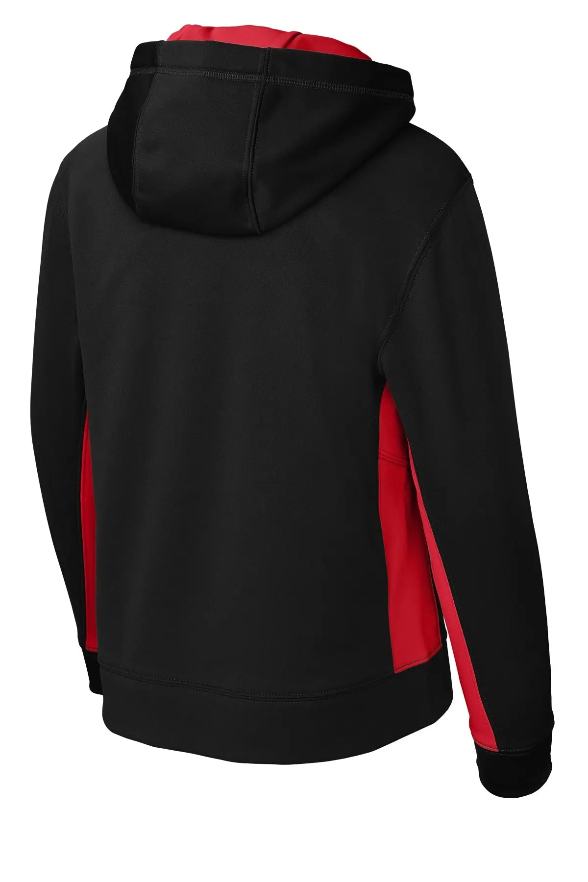 Sport-Tek® Youth Sport-Wick® Fleece Colorblock Hooded Pullover #YST235