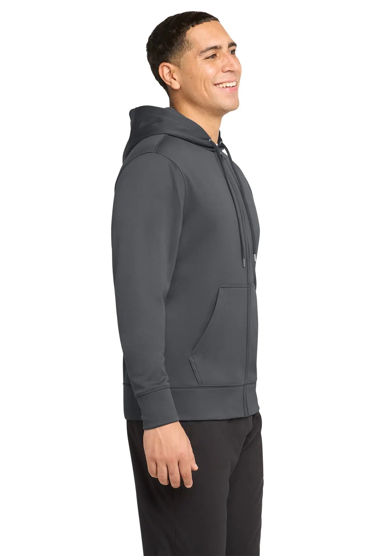 Sport-Tek® Sport-Wick® Fleece Full-Zip Hooded Jacket #ST238