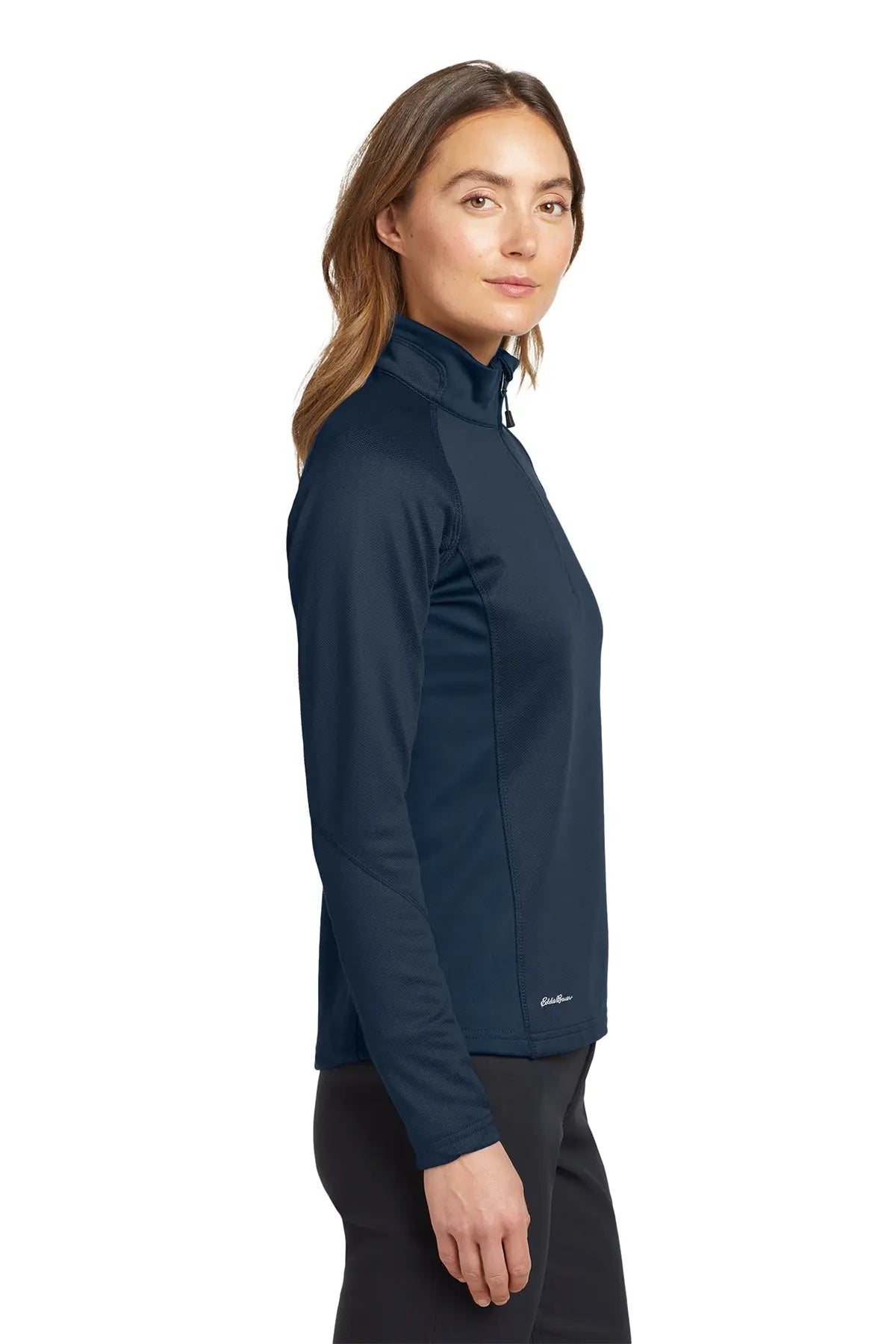 Eddie Bauer® Women's 1/2-Zip Performance Fleece #EB235 Game Over Merch