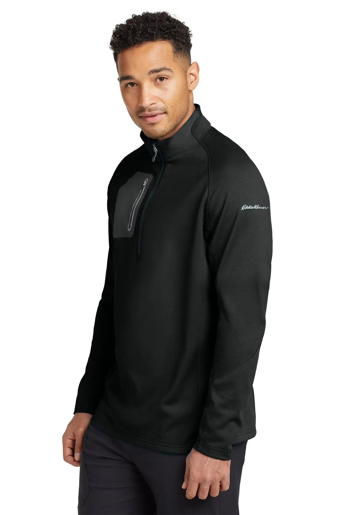 Eddie Bauer® 1/2-Zip Performance Fleece #EB234 Game Over Merch
