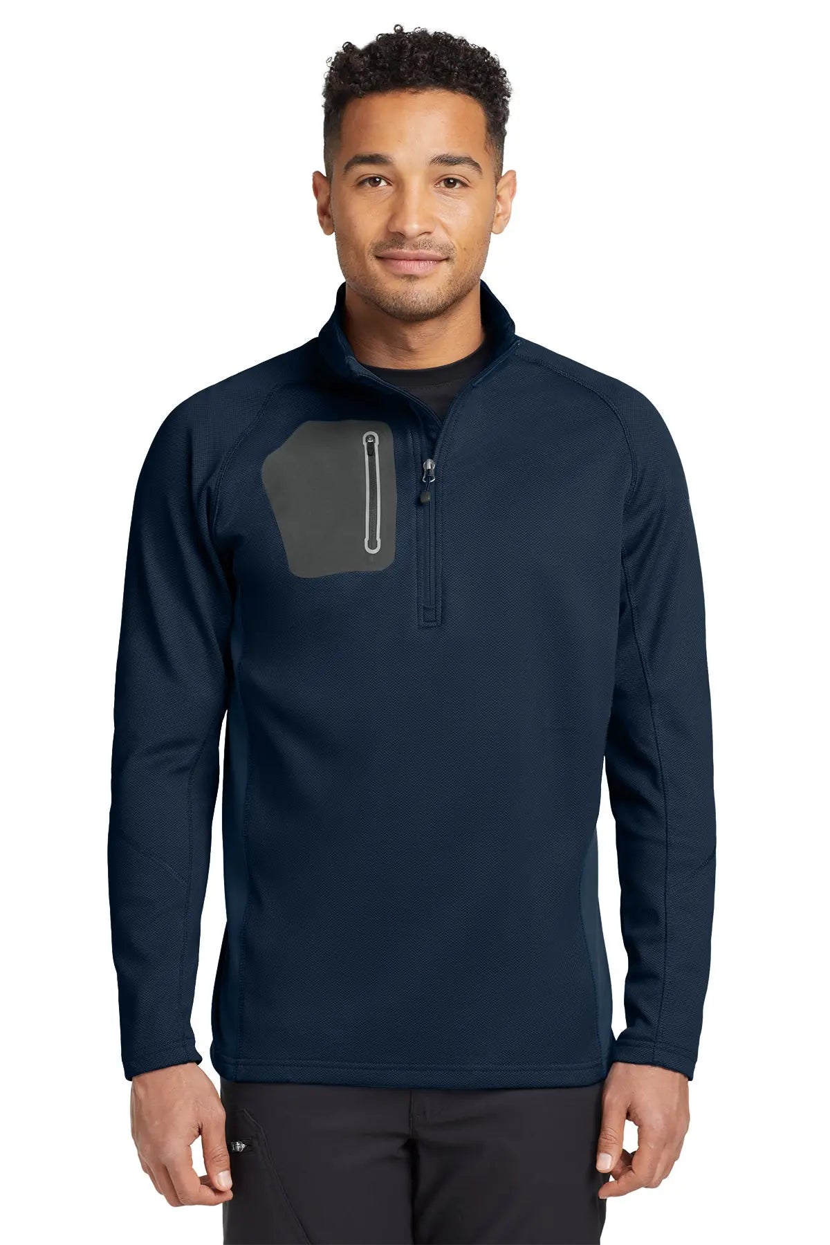 Eddie Bauer® 1/2-Zip Performance Fleece #EB234 Game Over Merch
