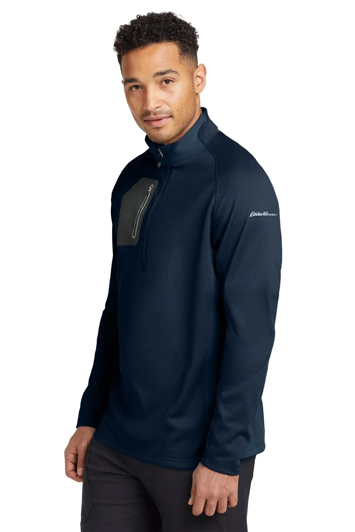 Eddie Bauer® 1/2-Zip Performance Fleece #EB234 Game Over Merch