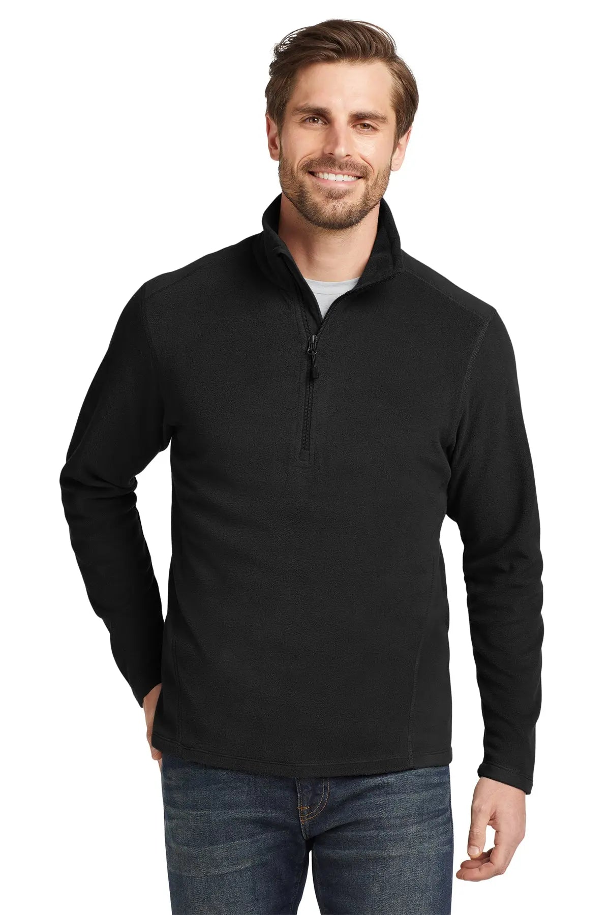 Eddie Bauer®1/2-Zip Microfleece Jacket #EB226 Game Over Merch