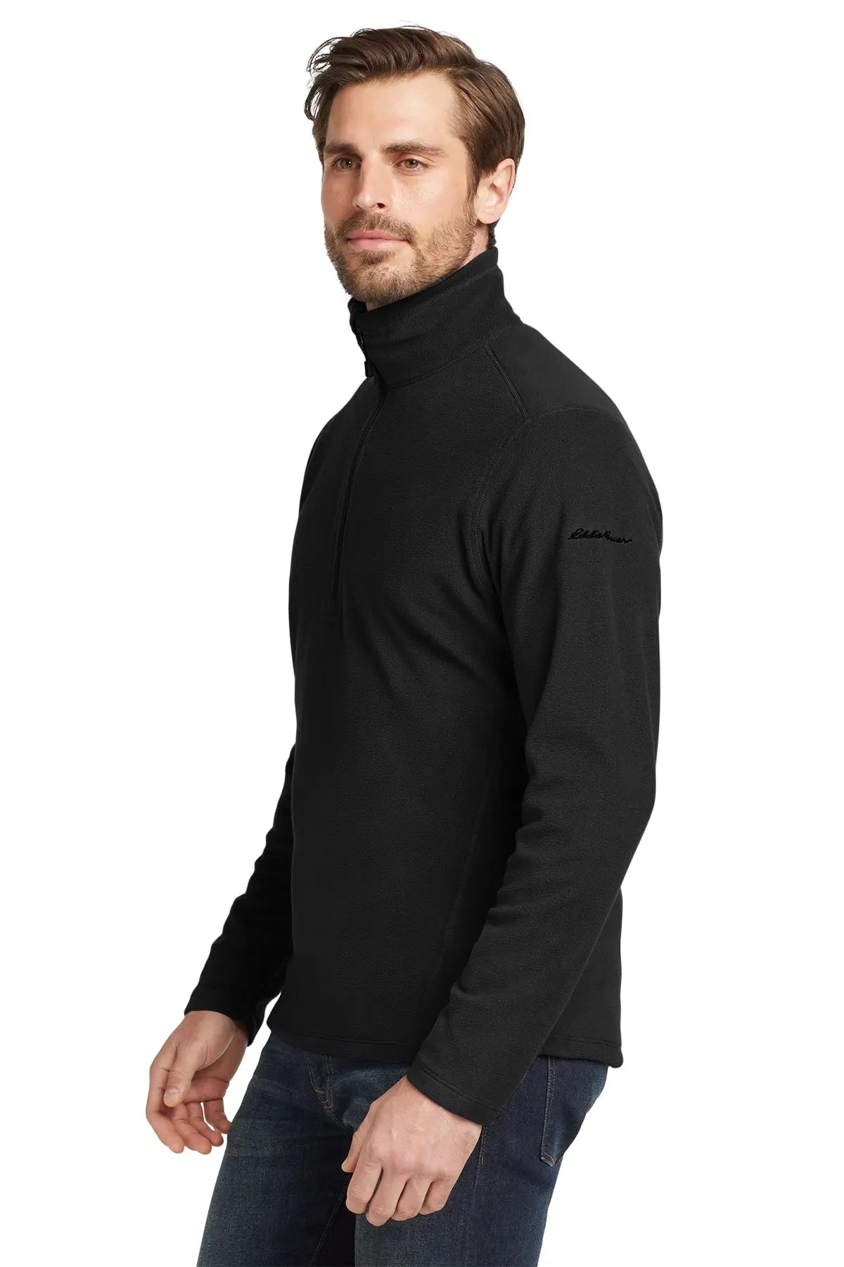 Eddie Bauer®1/2-Zip Microfleece Jacket #EB226 Game Over Merch
