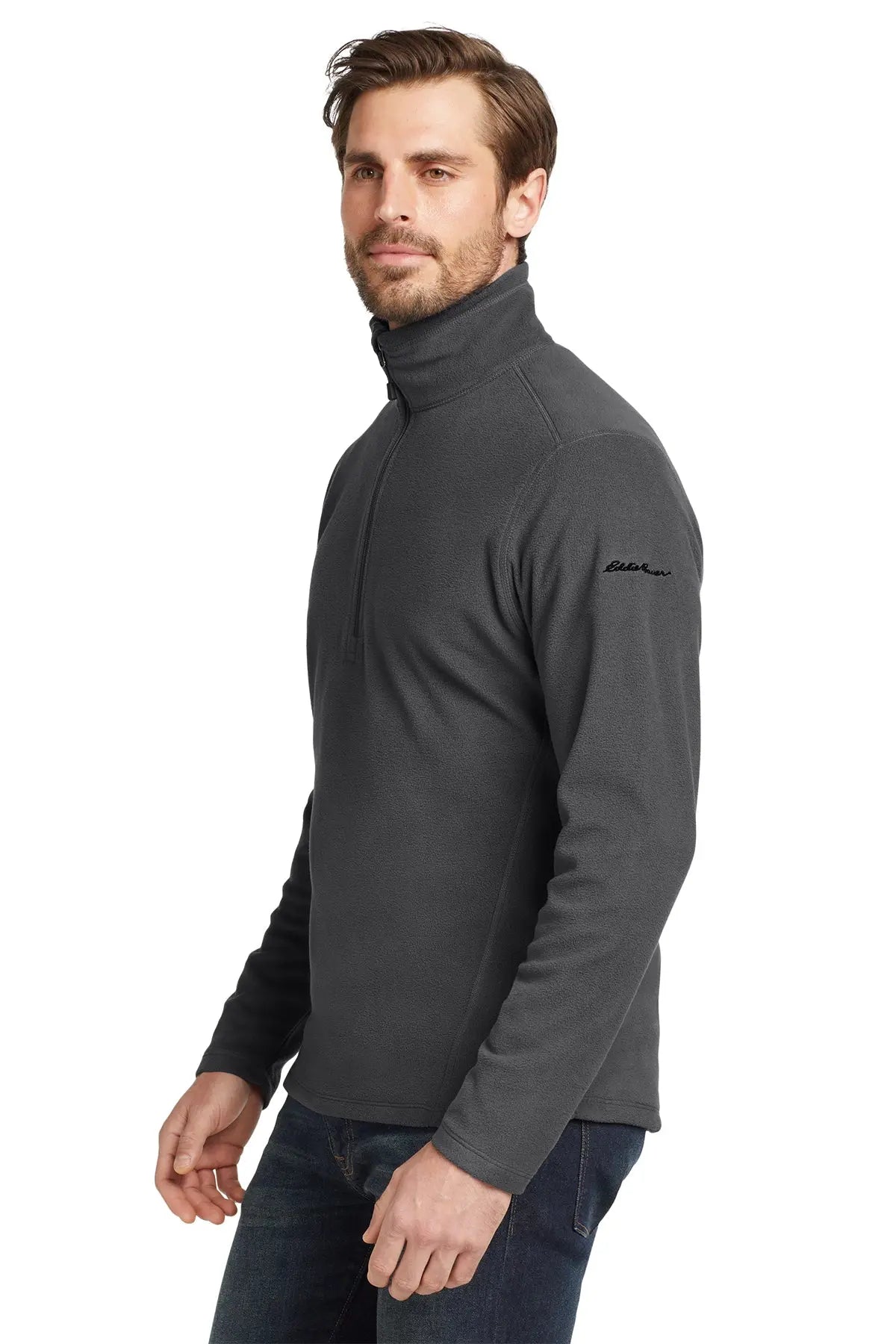 Eddie Bauer®1/2-Zip Microfleece Jacket #EB226 Game Over Merch